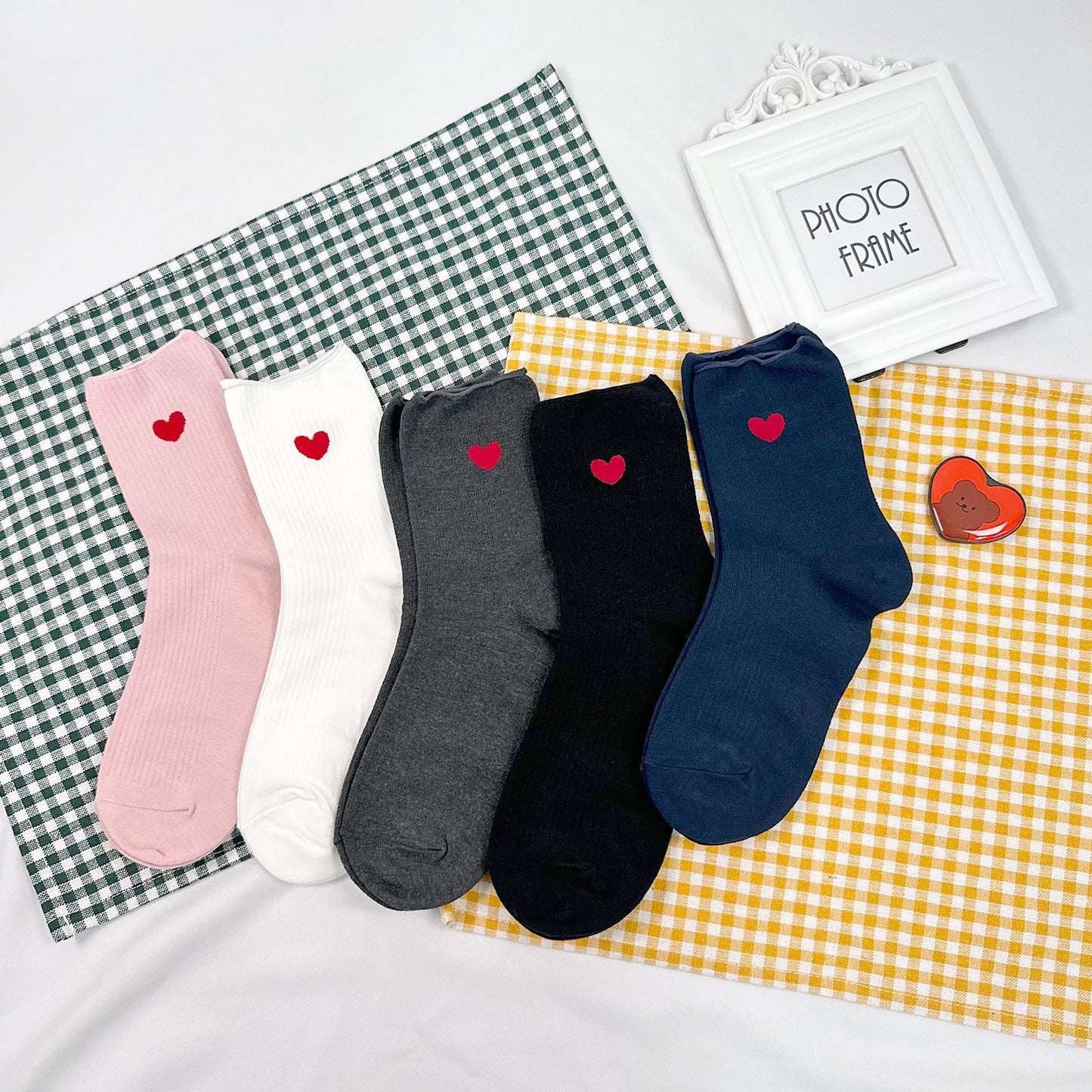 Women's Crew Heart Classic Socks