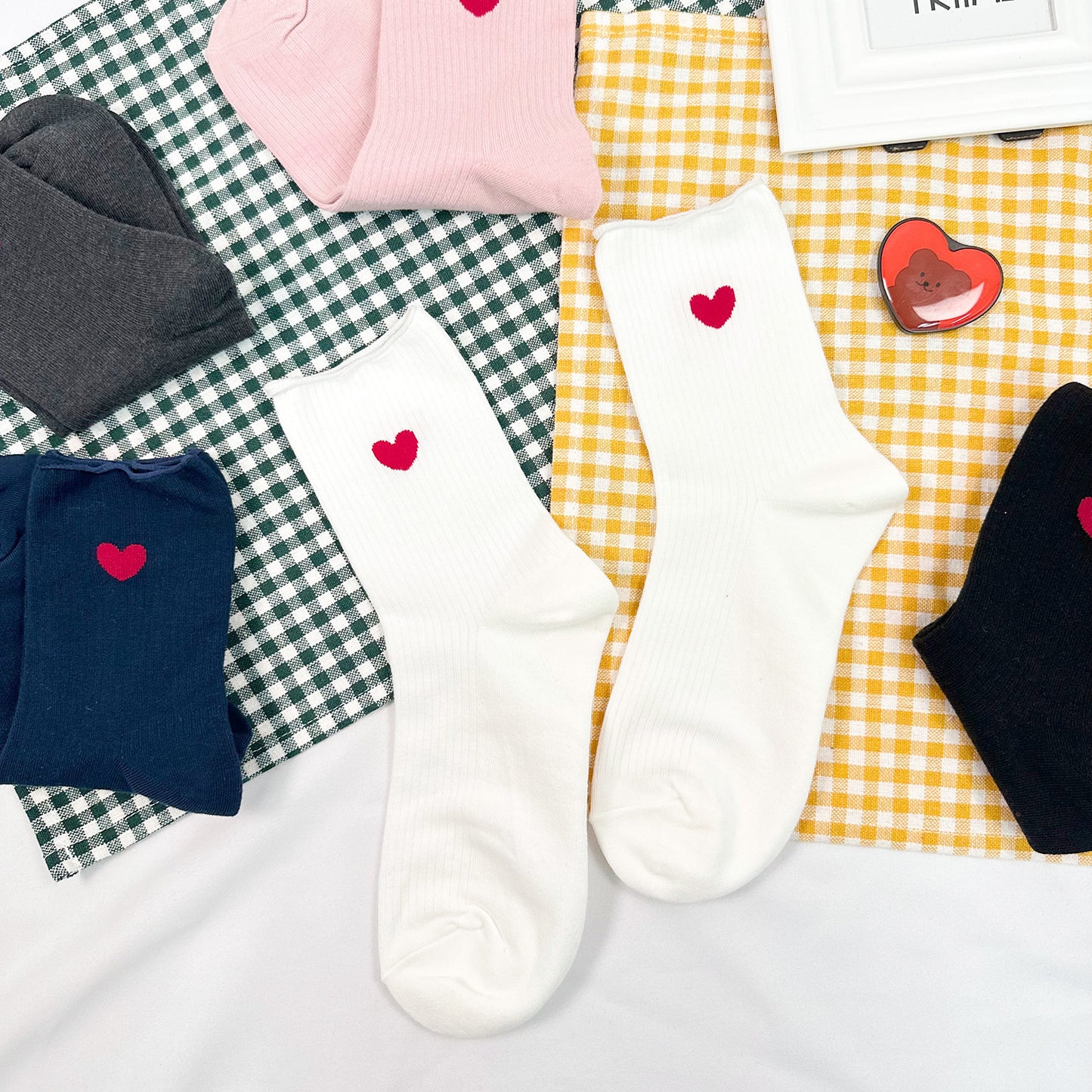 Women's Crew Heart Classic Socks