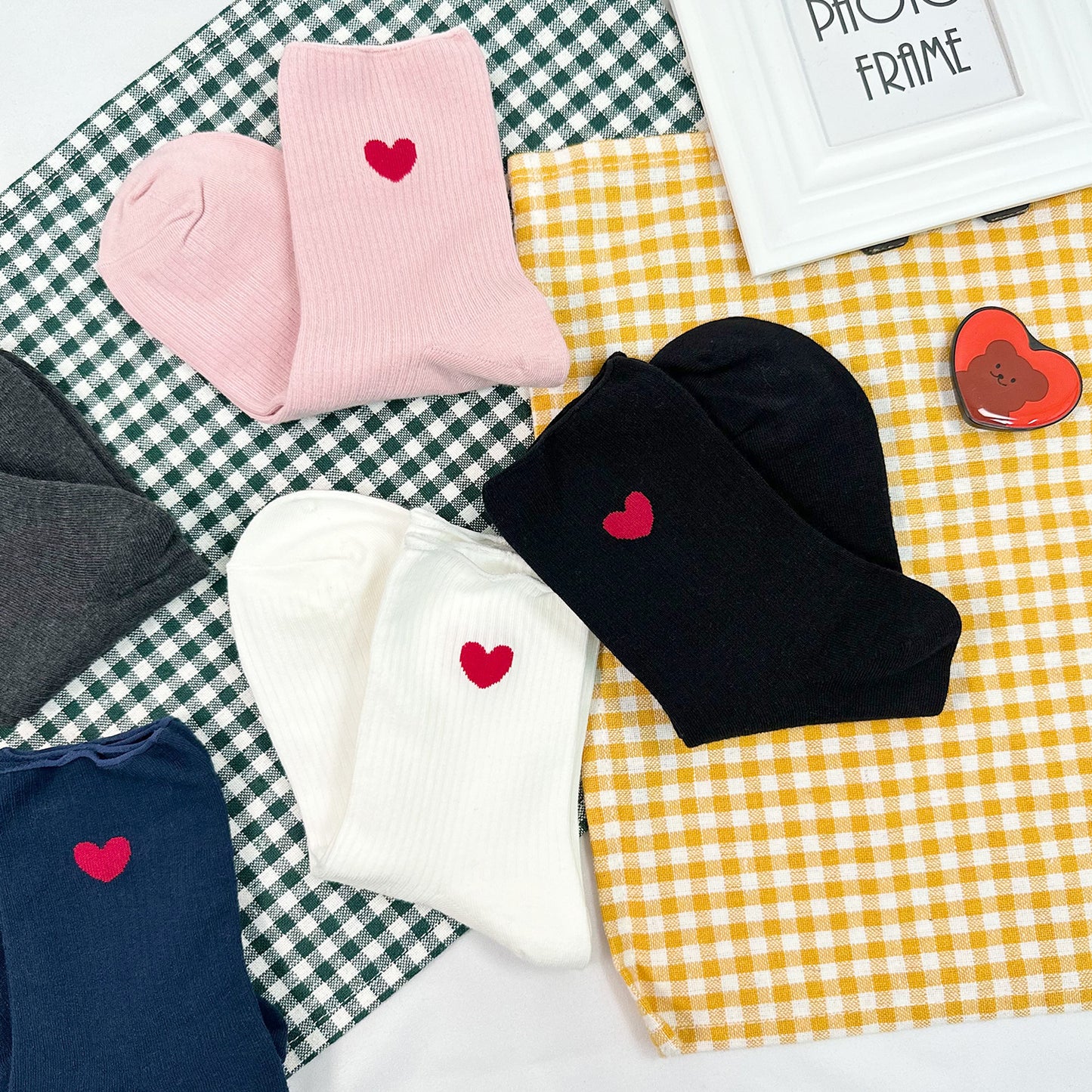 Women's Crew Heart Classic Socks