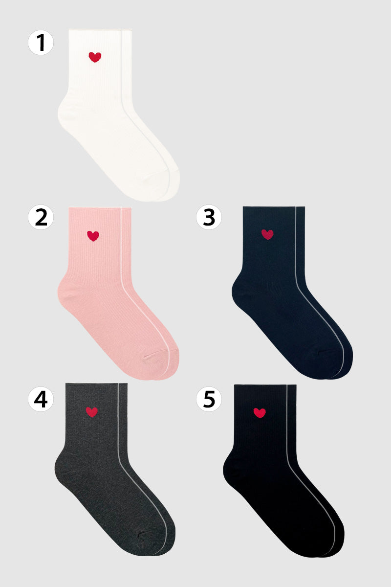 Women's Crew Heart Classic Socks