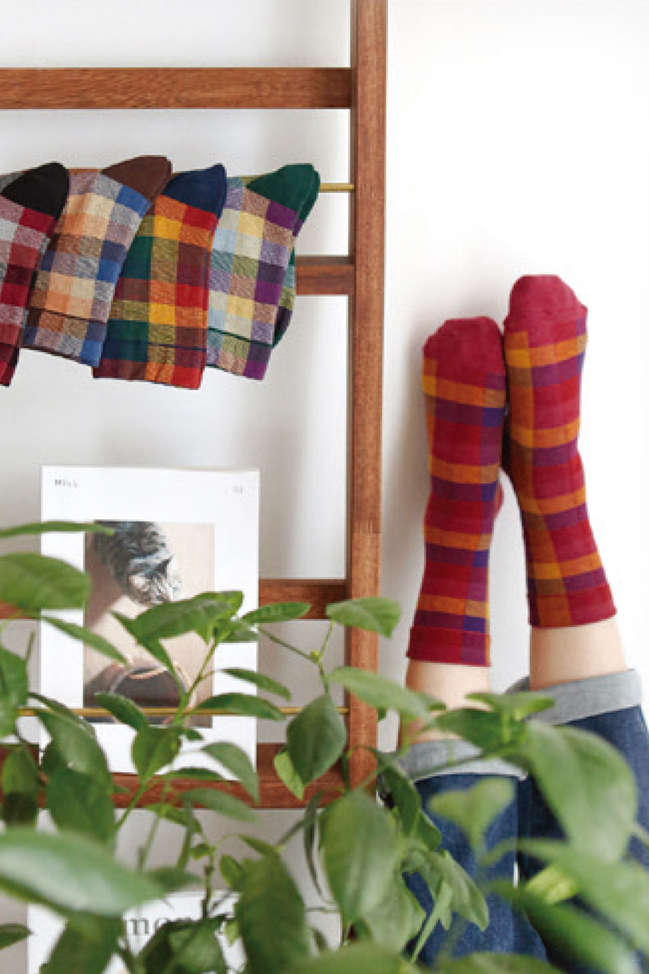Women's Crew Check X Check Socks Daily Socks