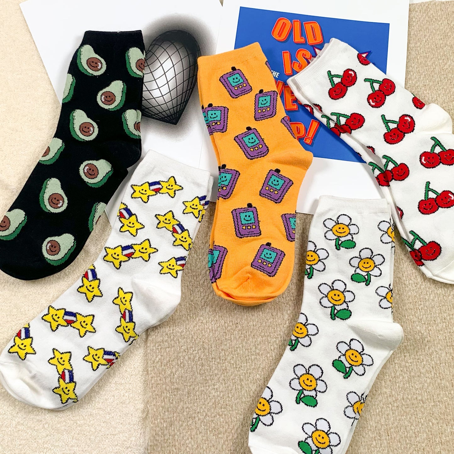 Women's Crew Pangpara-Pangpang Socks