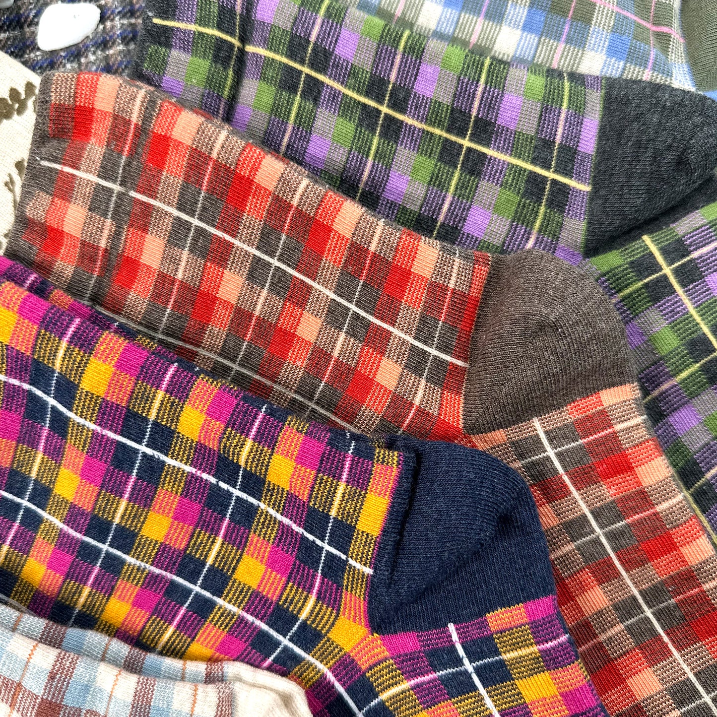 Women's Crew Small Check X Check Socks