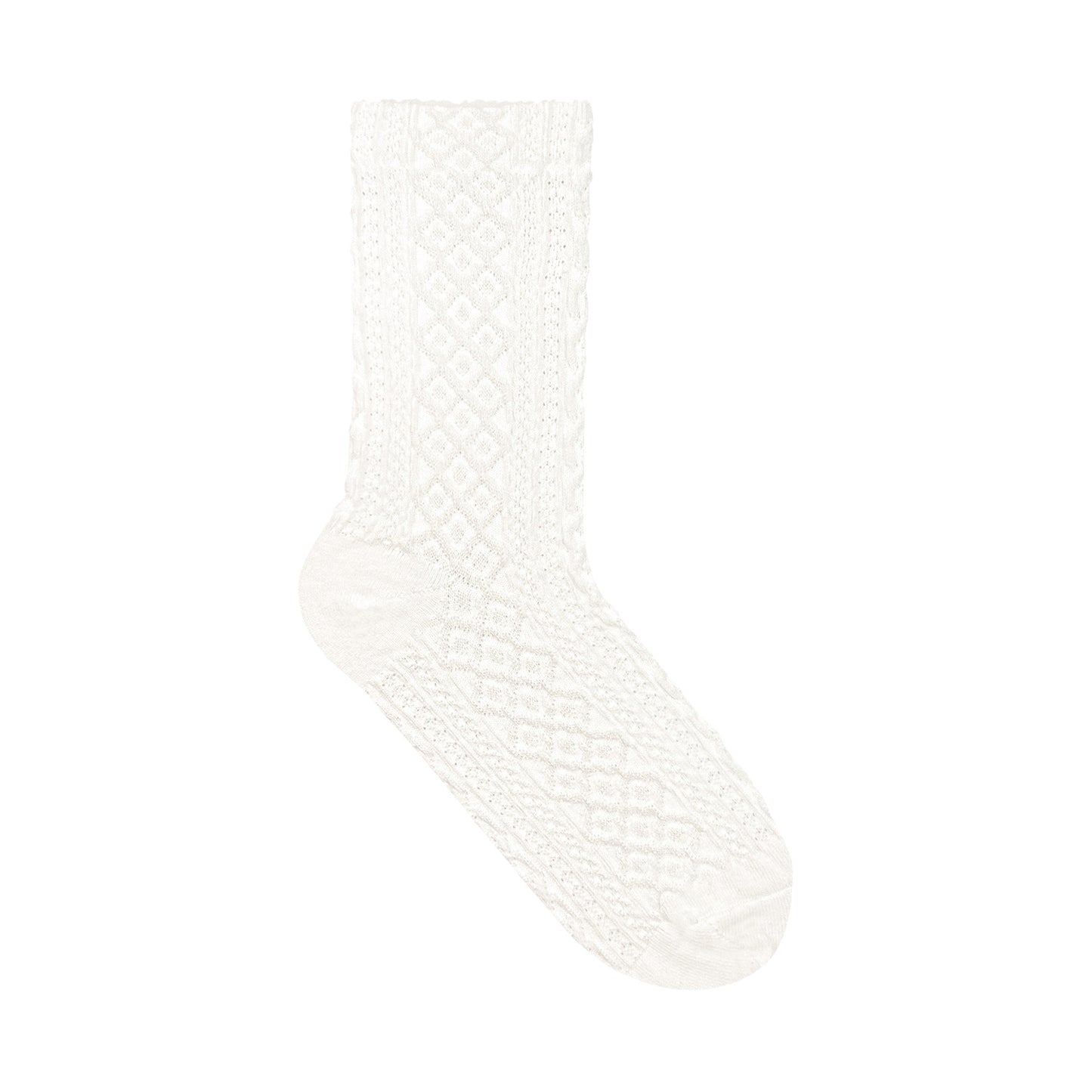 Women's Crew Waffle Twist Socks