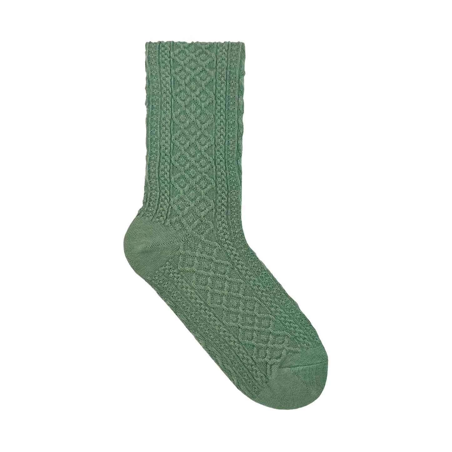 Women's Crew Waffle Twist Socks