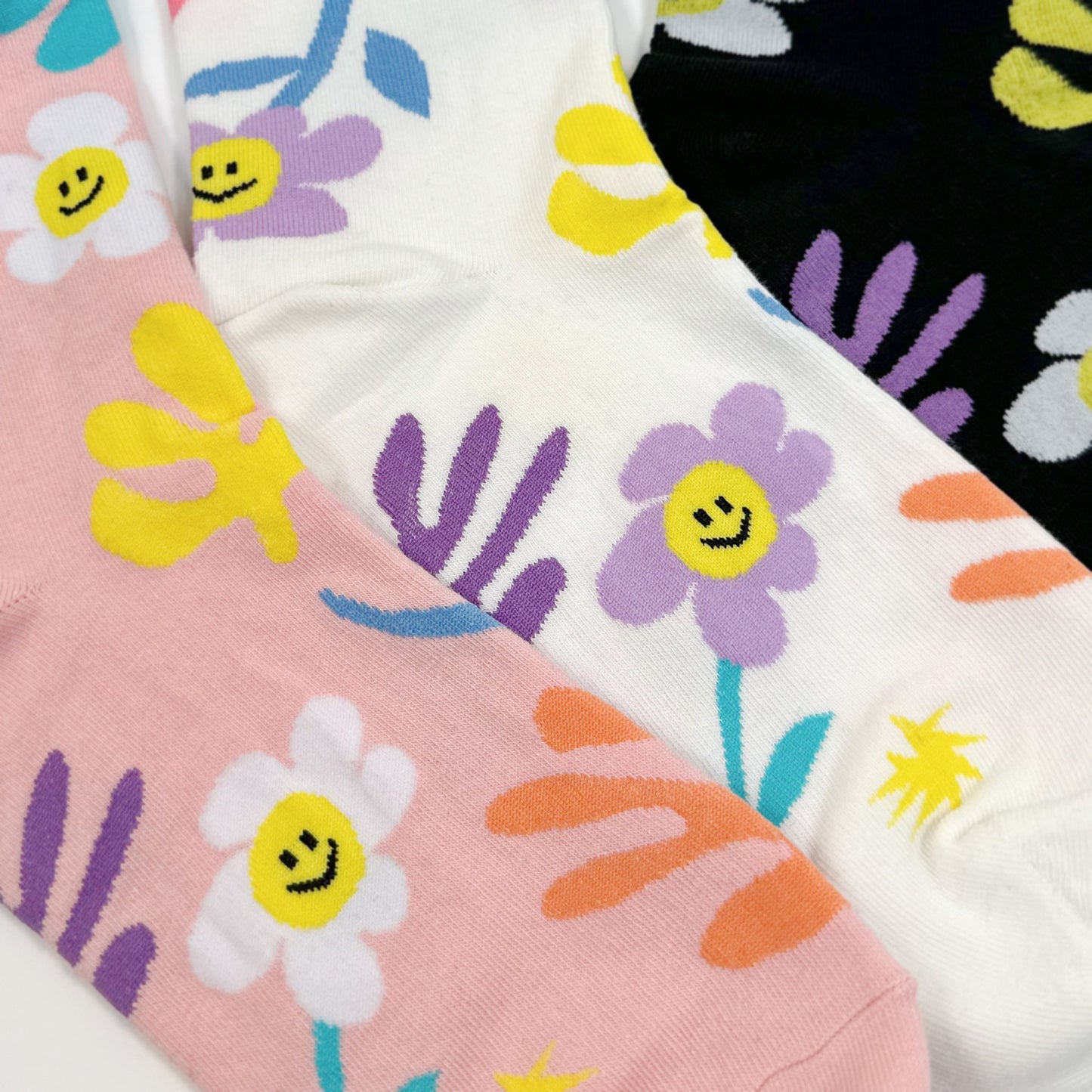 Women's Crew Matisse Smile Fleur Socks