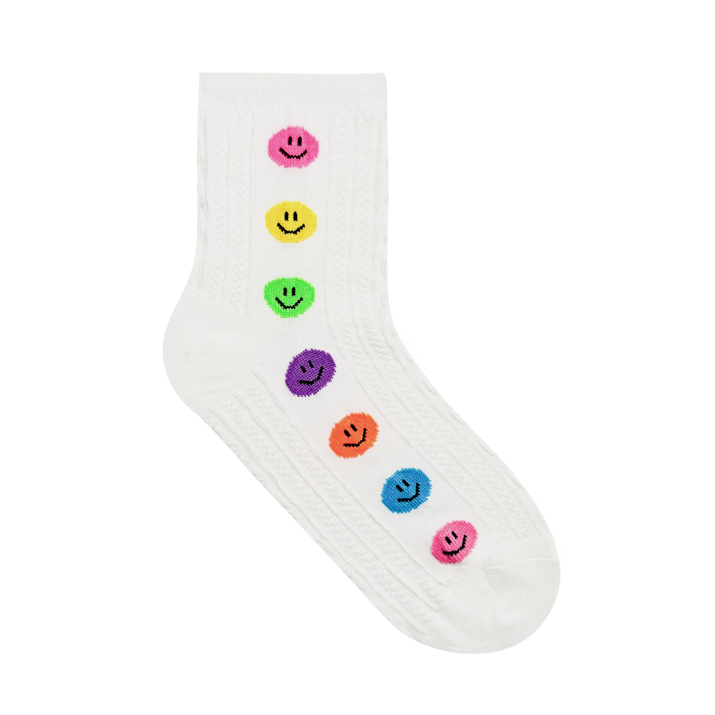 Women's Crew Smile Twist Socks