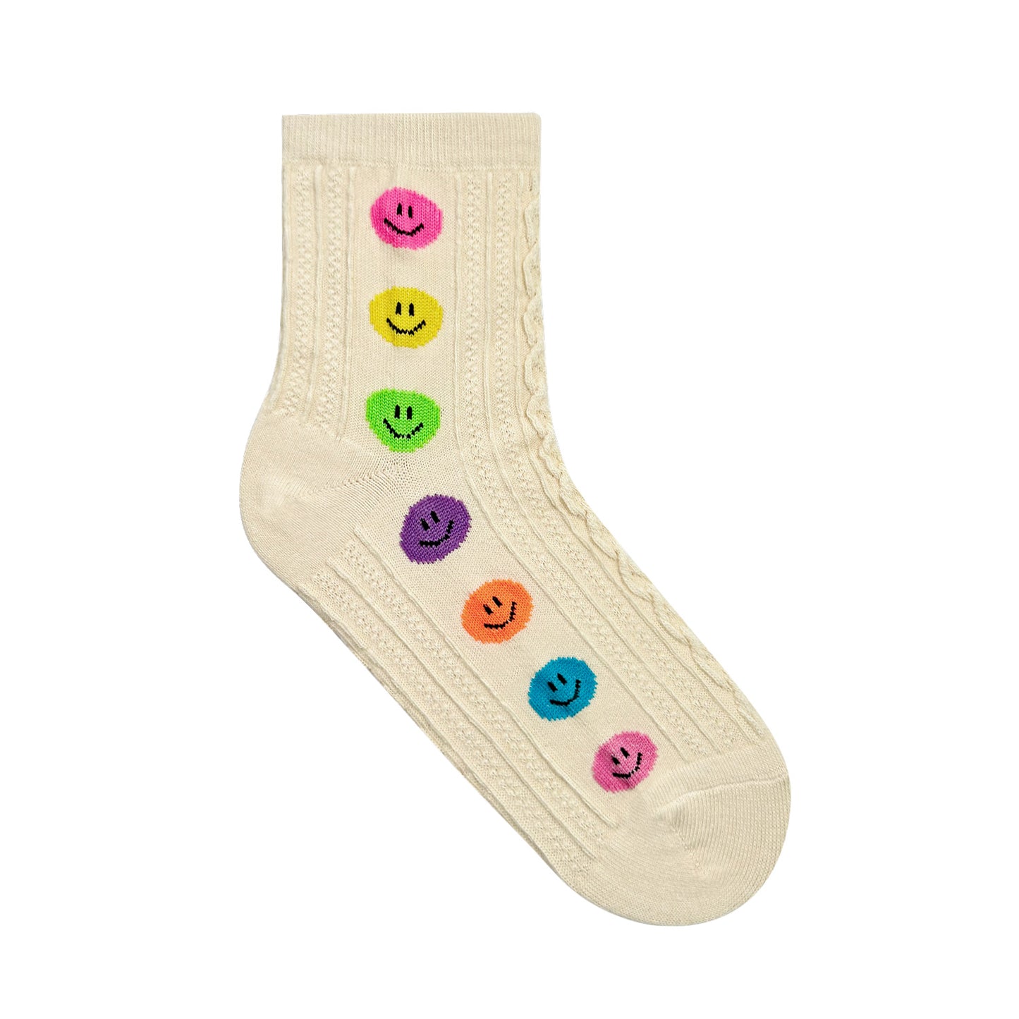 Women's Crew Smile Twist Socks