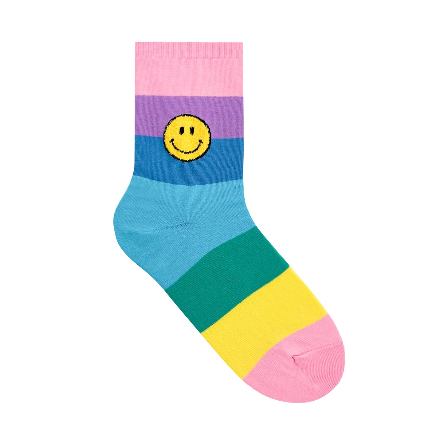 Women's Crew Colorful Smile Socks