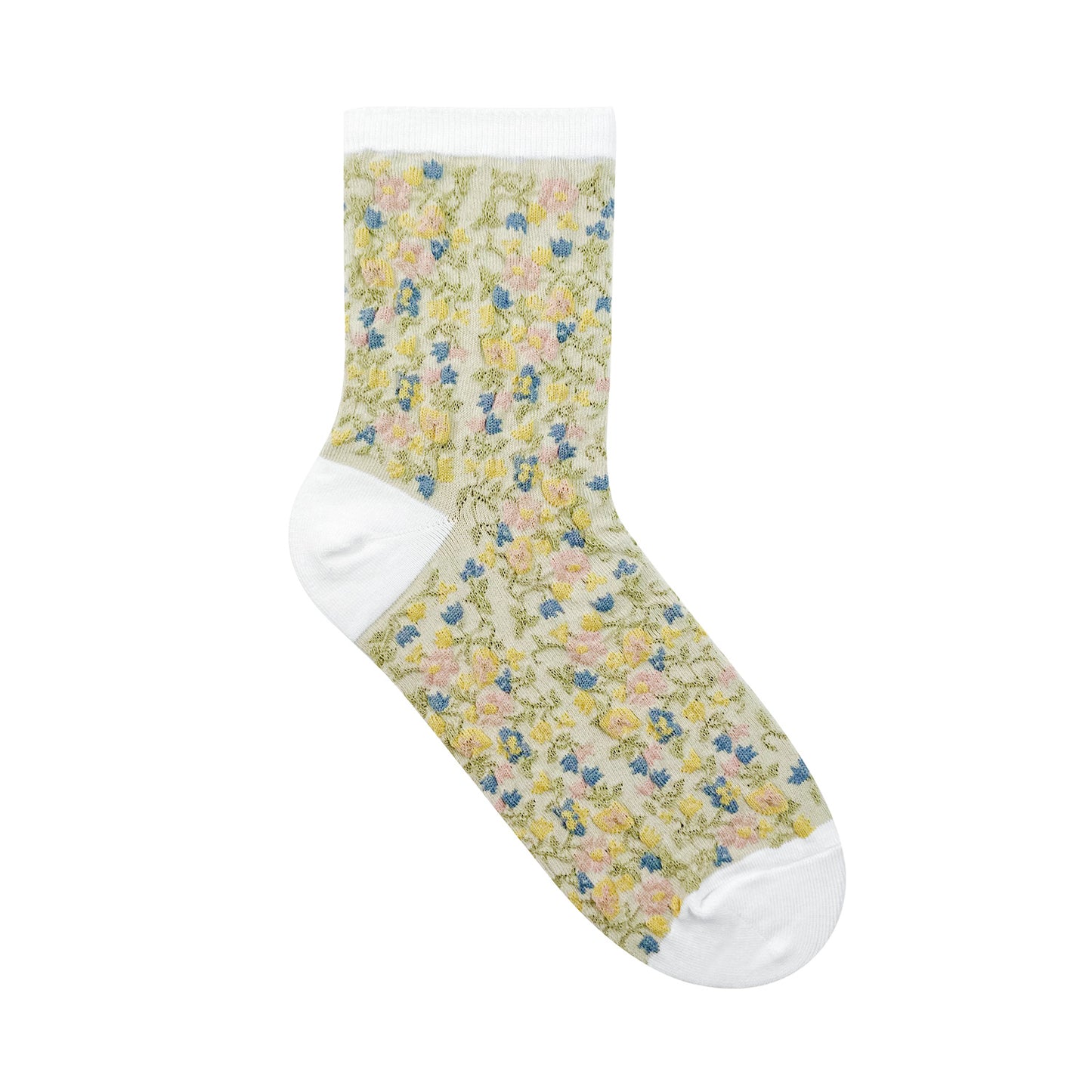 Women's Crew Mori Garden Flower Socks