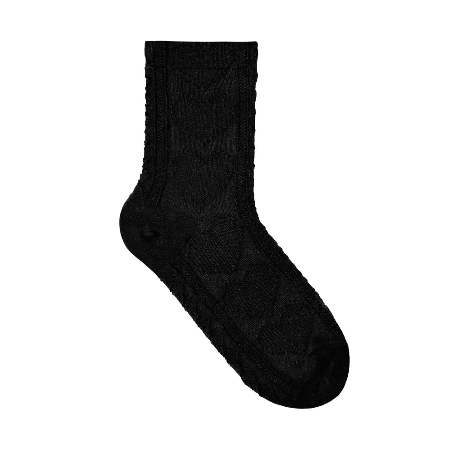 Women's Crew Heart Twist Socks