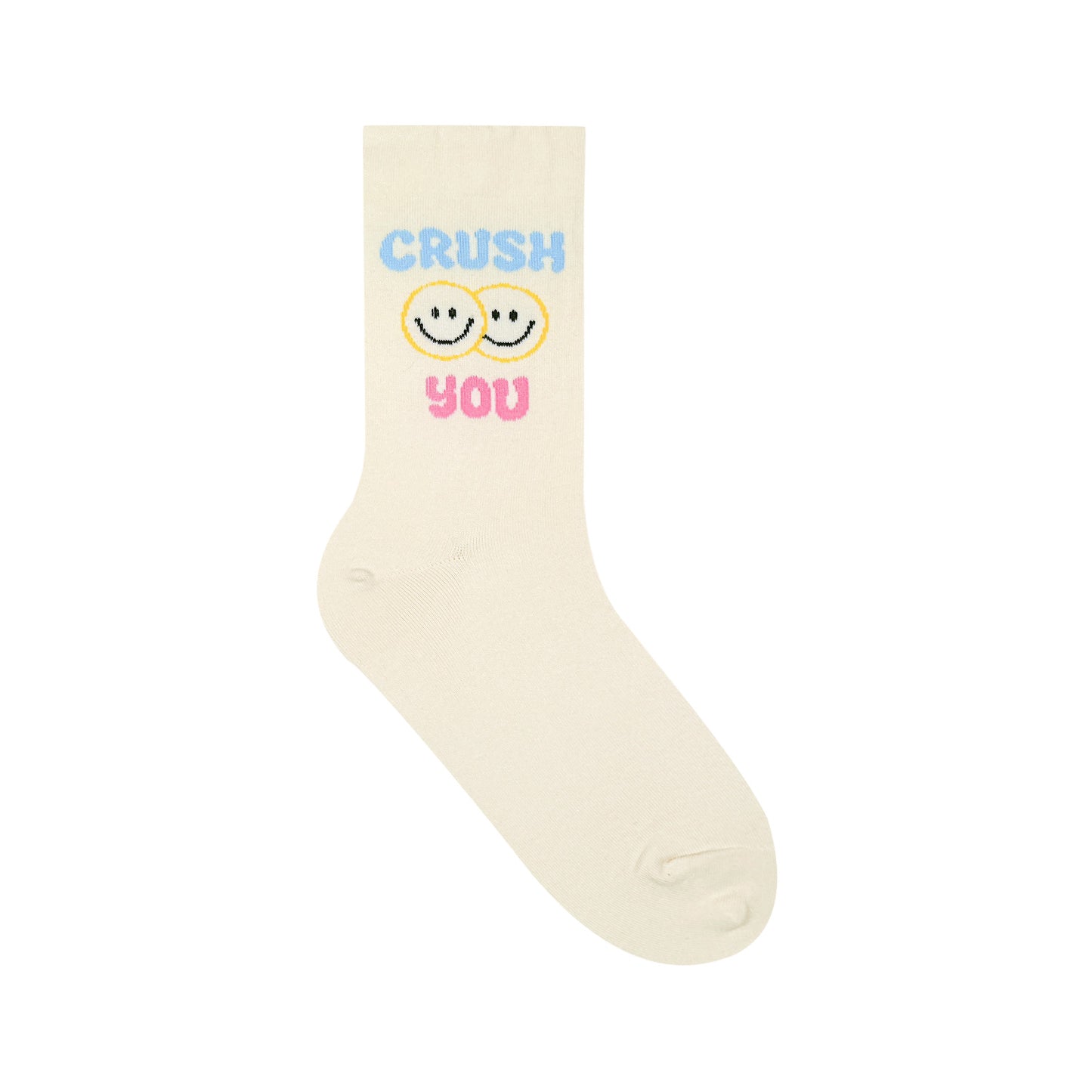 Women's Smile Culture Crew Socks
