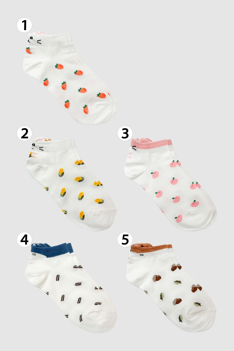Women's Ankle Yum-Yum Hamster Socks