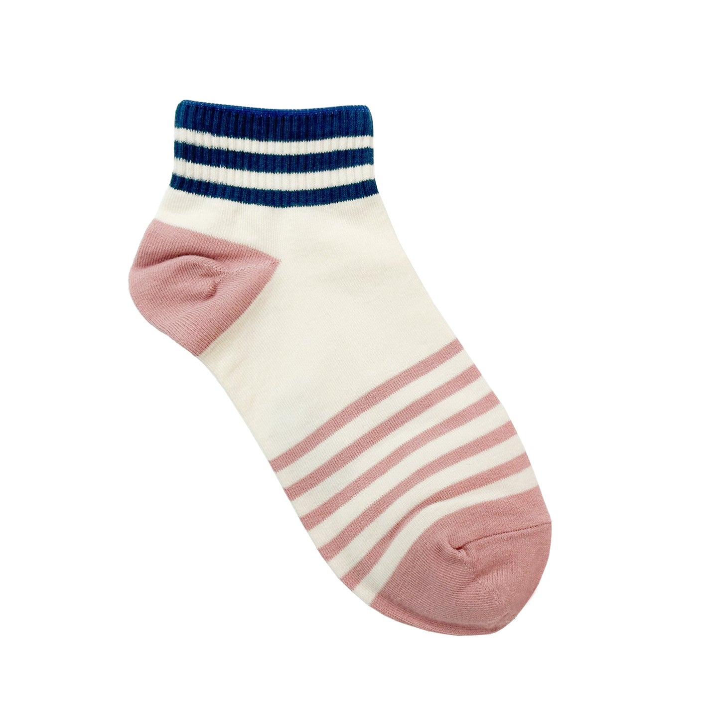 Women's Ankle Pastel Stripe Socks