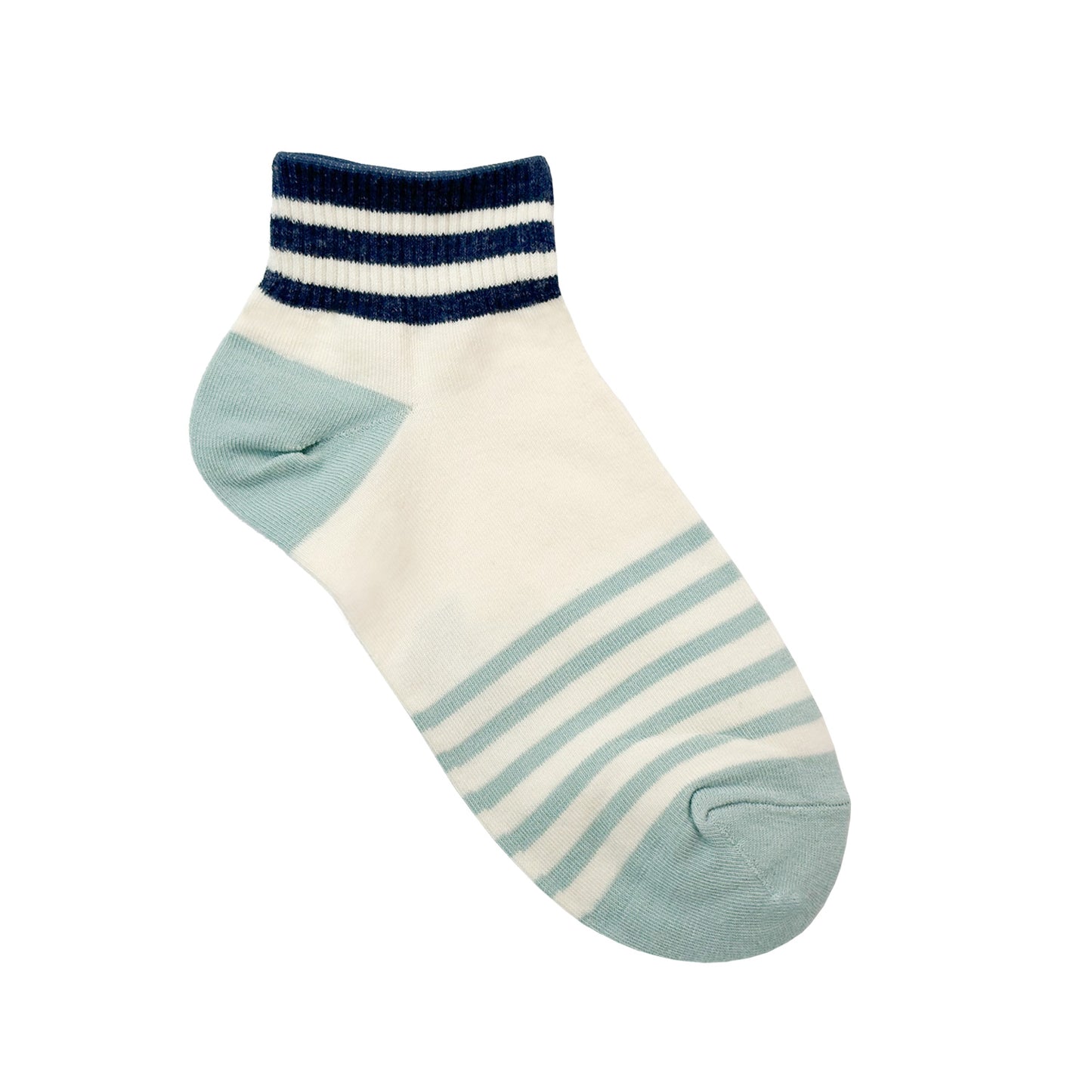 Women's Ankle Pastel Stripe Socks