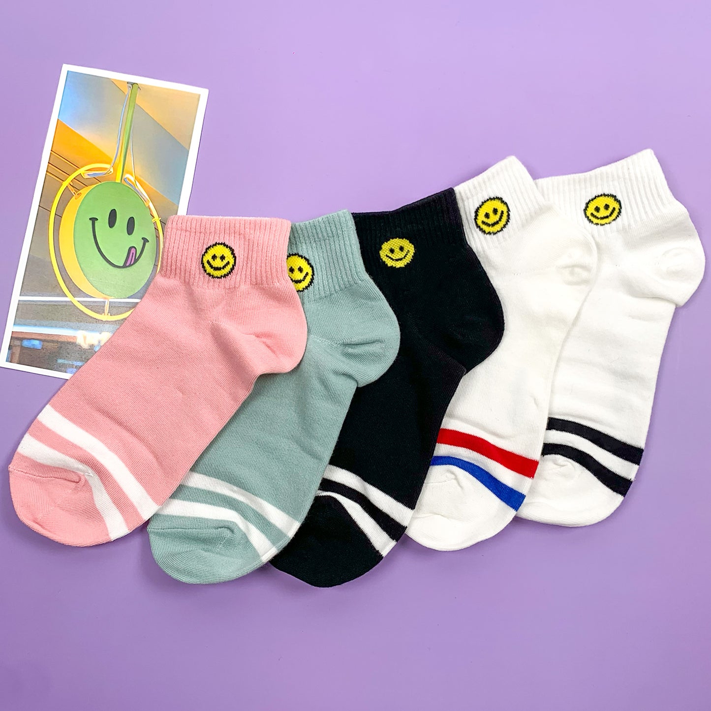 Women's Ankle Smile AA Socks