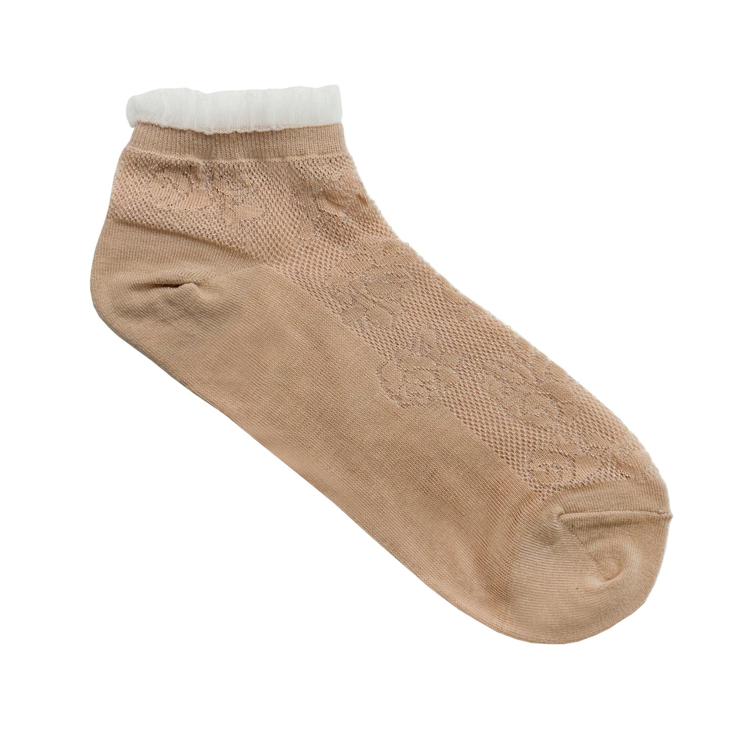 Women's Ankle See-Through Rose Socks