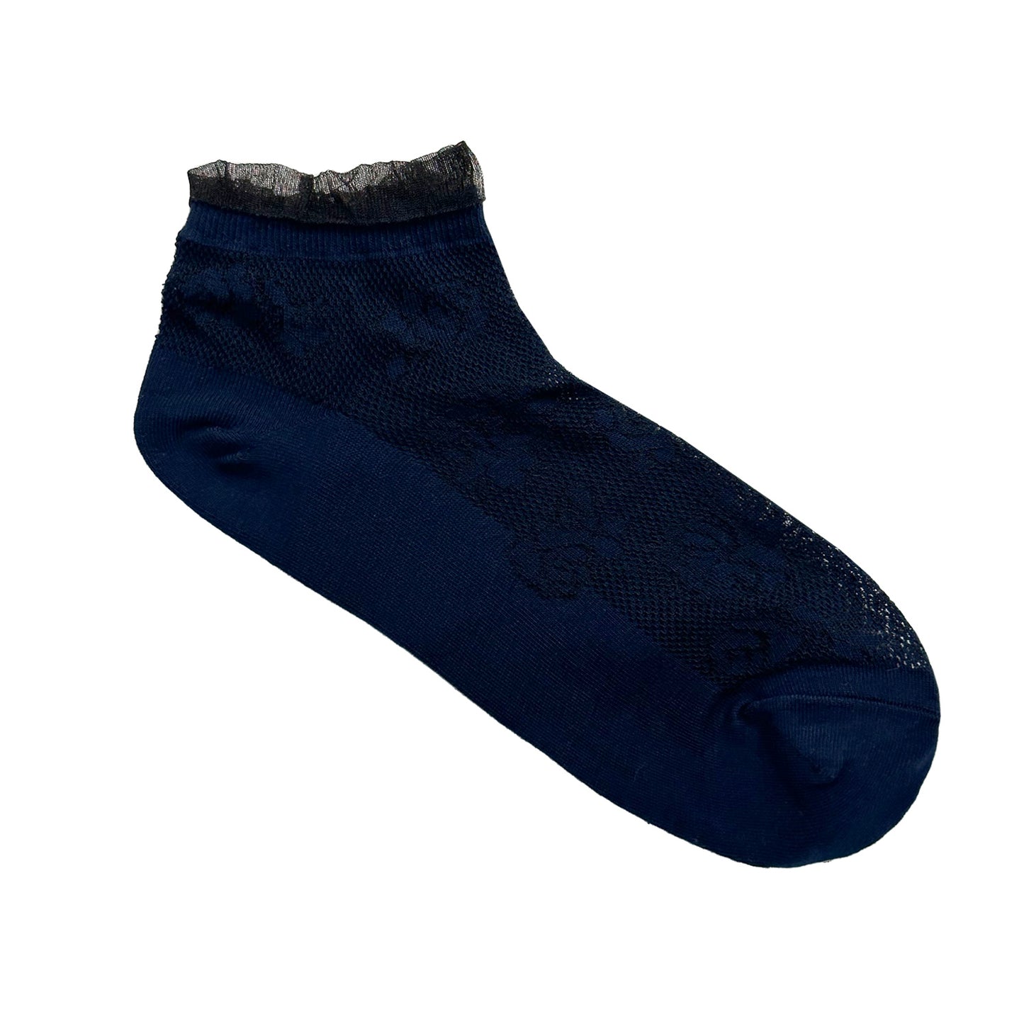 Women's Ankle See-Through Rose Socks