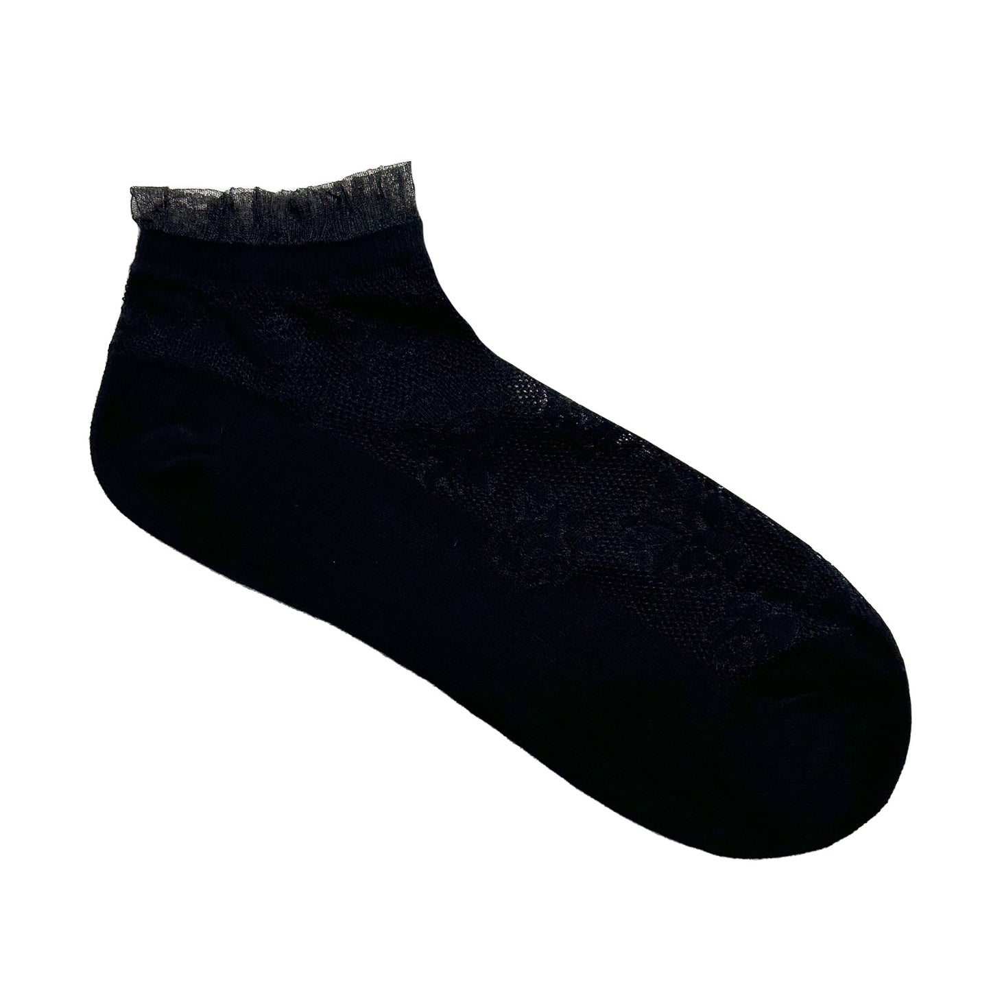 Women's Ankle See-Through Rose Socks