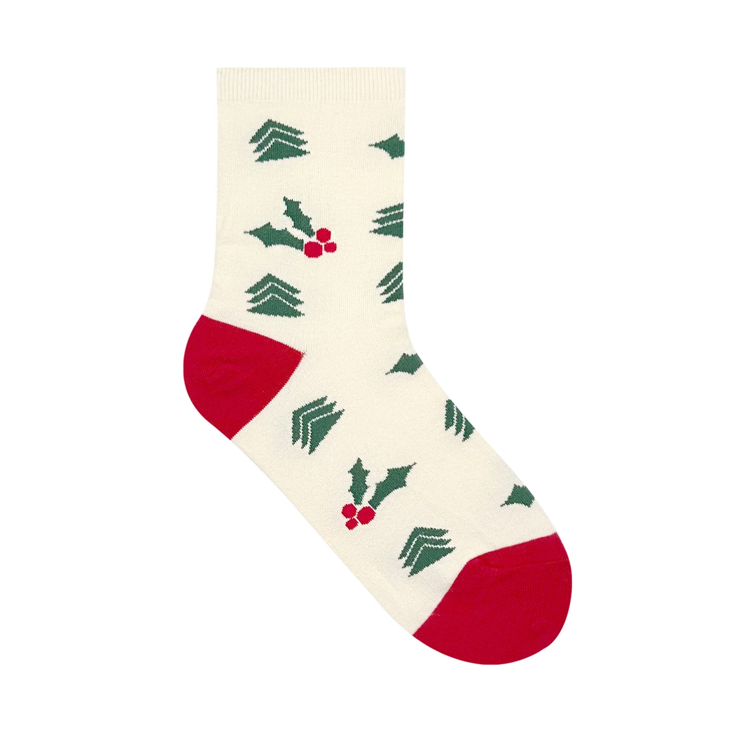 Women's Crew Christmas Tree Farm Socks