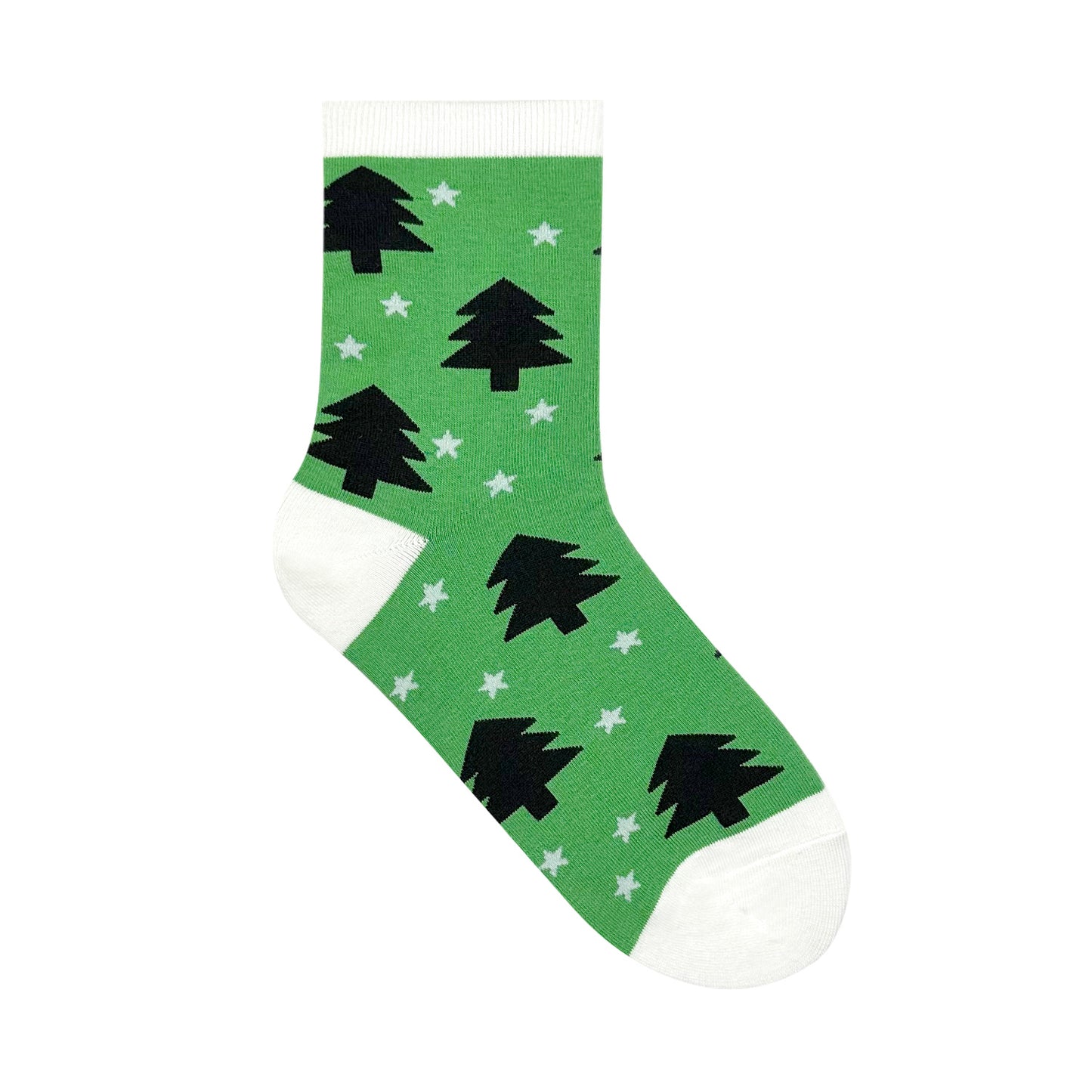Women's Crew Christmas Tree Farm Socks