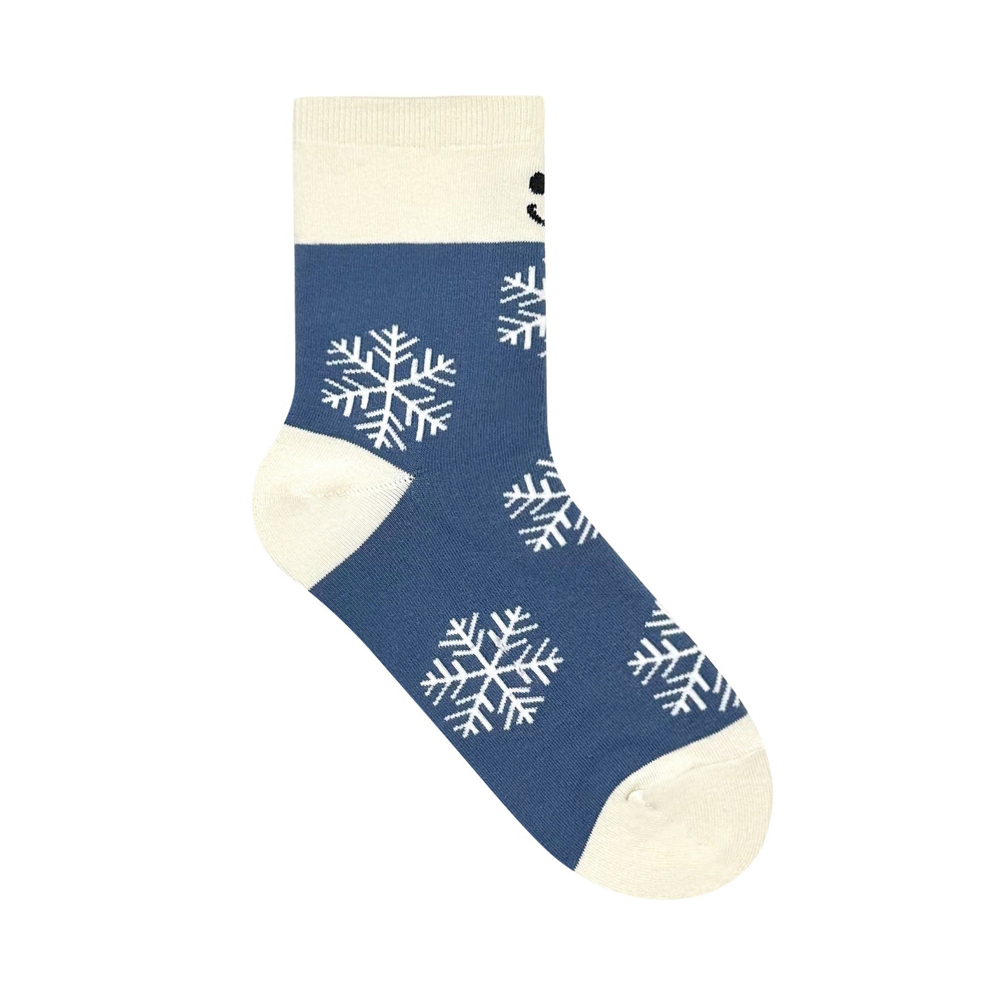 Women's Crew Happy Winter Elf Socks