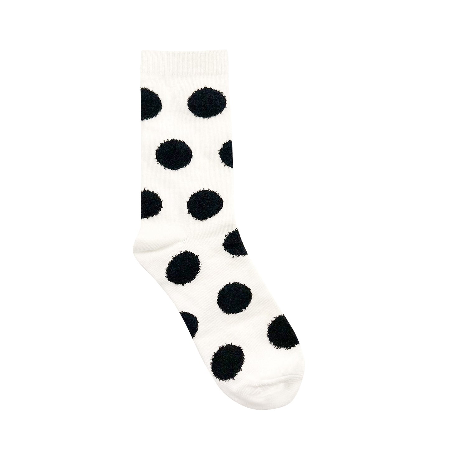 Women's Crew Winter Fuzzy Dot Socks