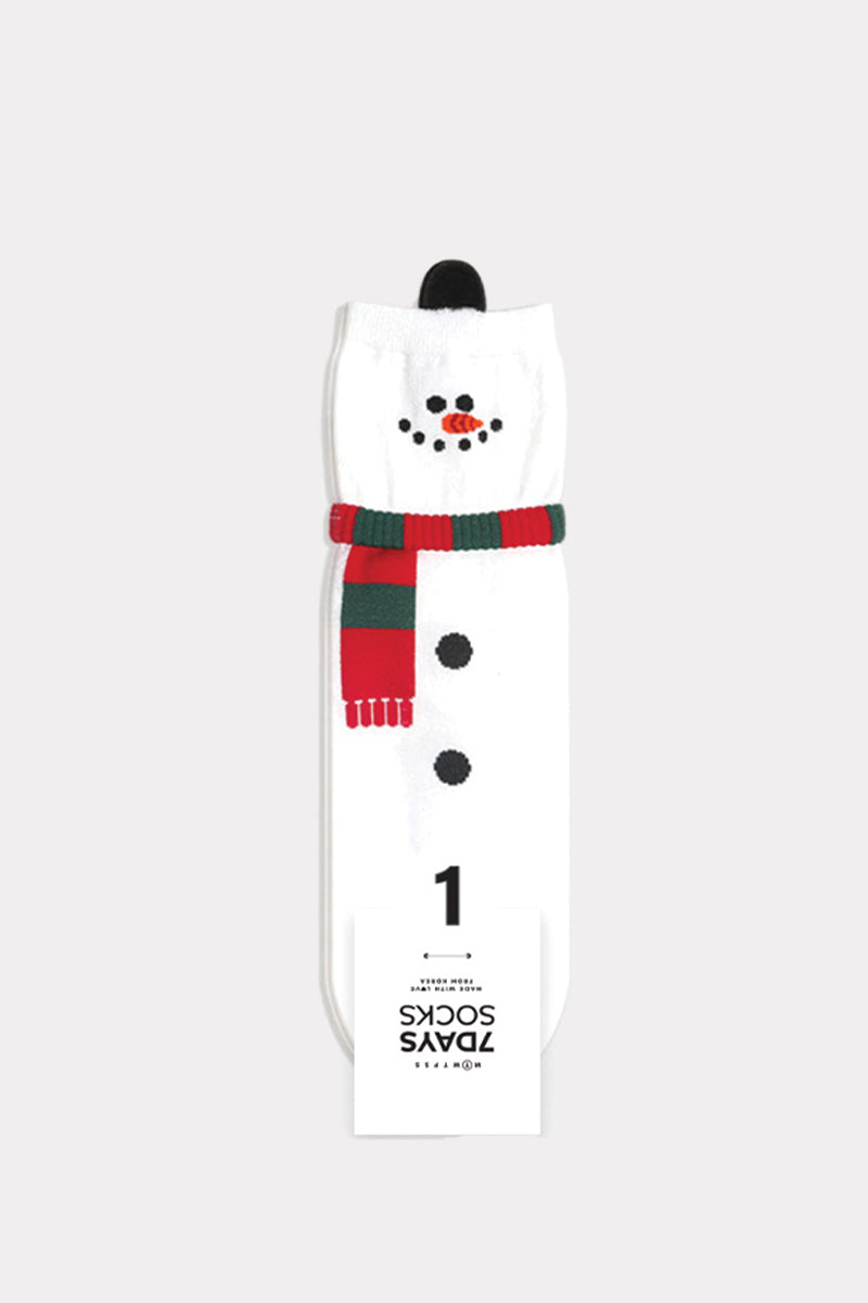 Women's Crew Santa Family Socks
