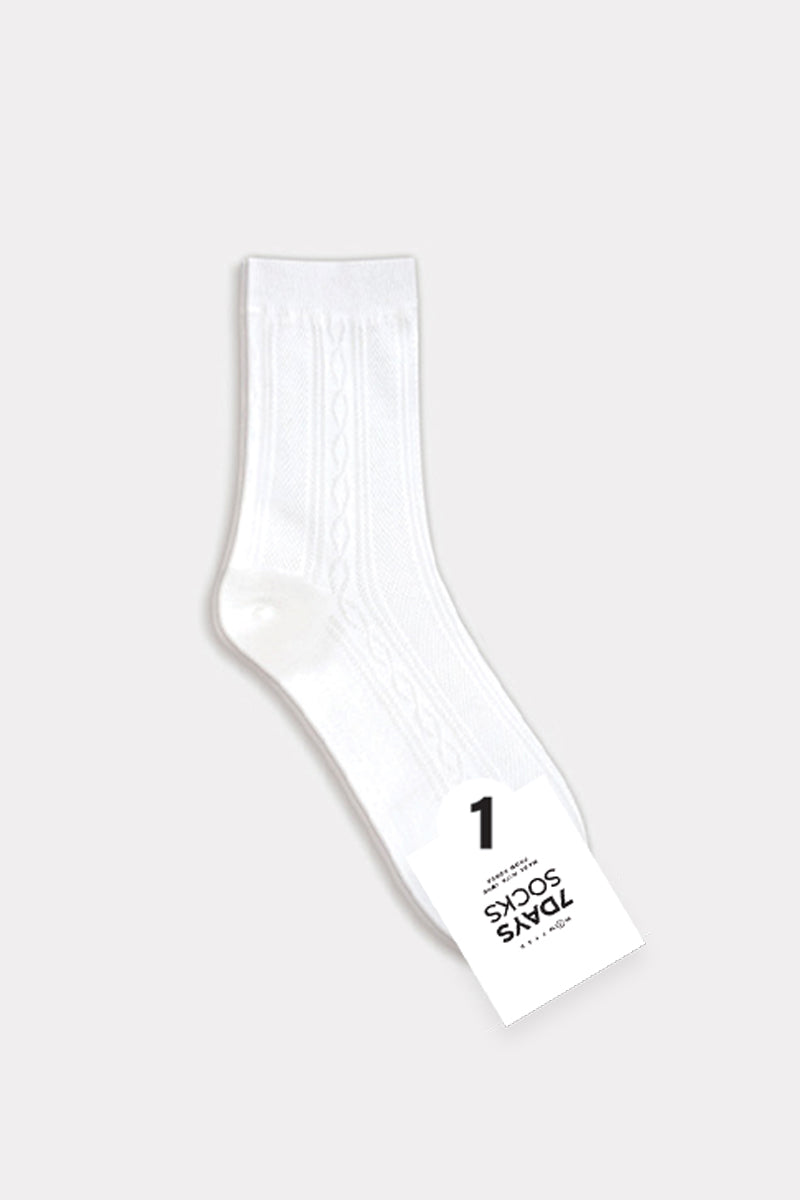 Women's Crew Daily Fine Mesh See-Through Socks
