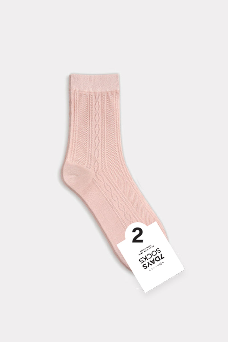 Women's Crew Daily Fine Mesh See-Through Socks