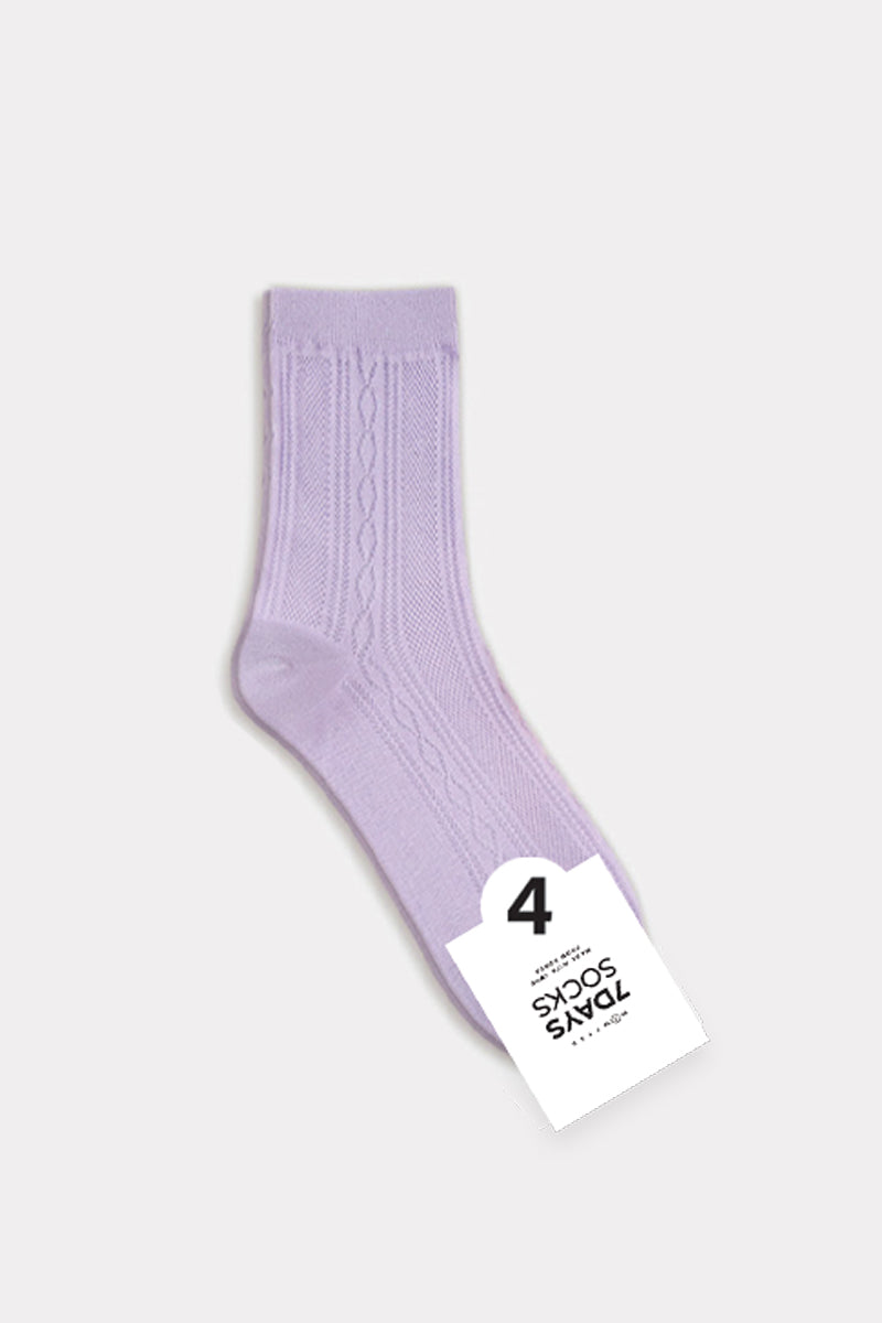 Women's Crew Daily Fine Mesh See-Through Socks