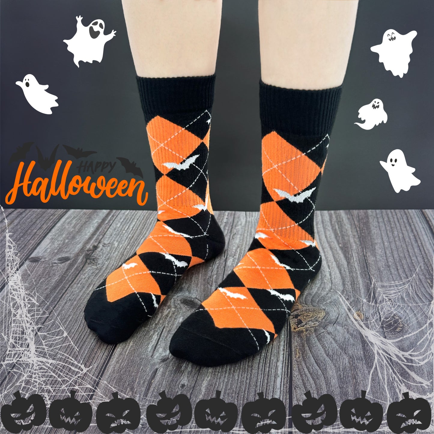 Women's Crew Halloween Style 3 Socks