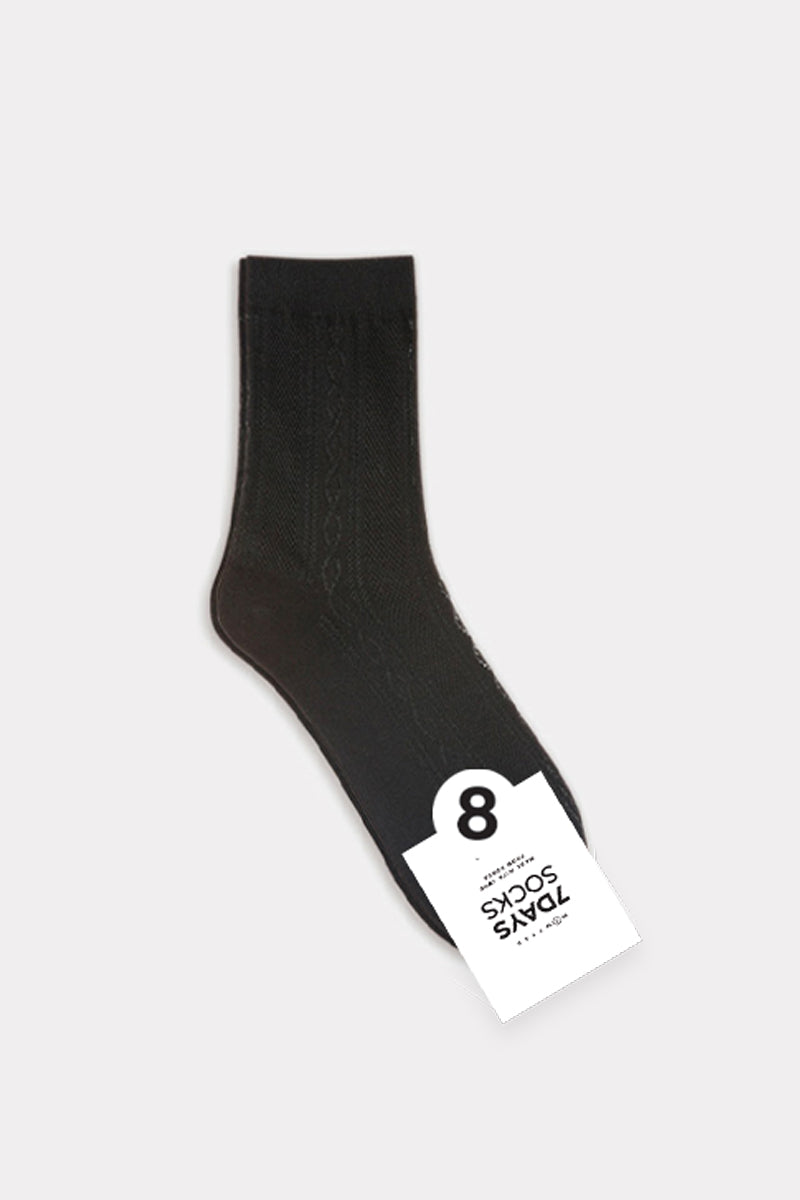 Women's Crew Daily Fine Mesh See-Through Socks