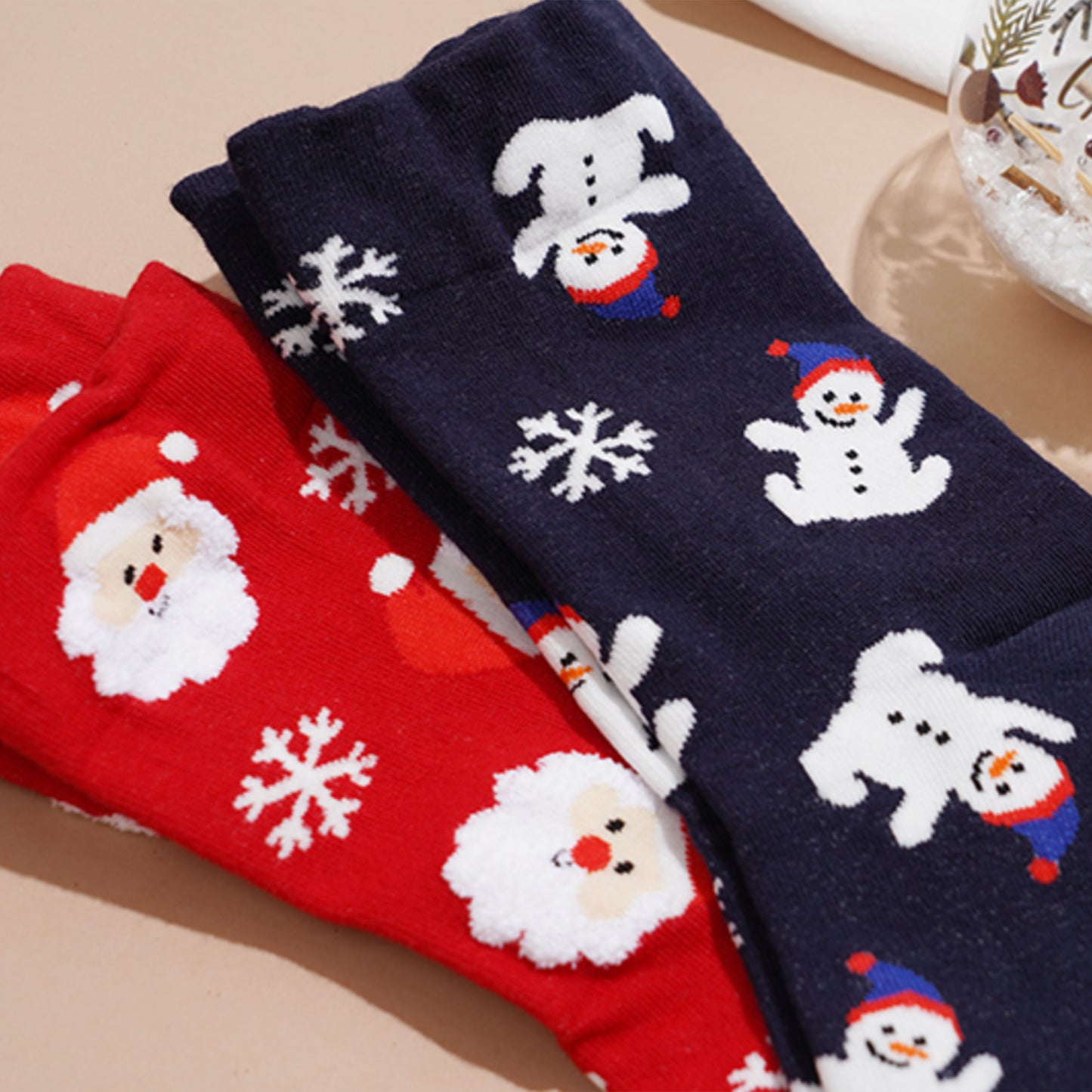 Women's Crew Merry Snowing Socks