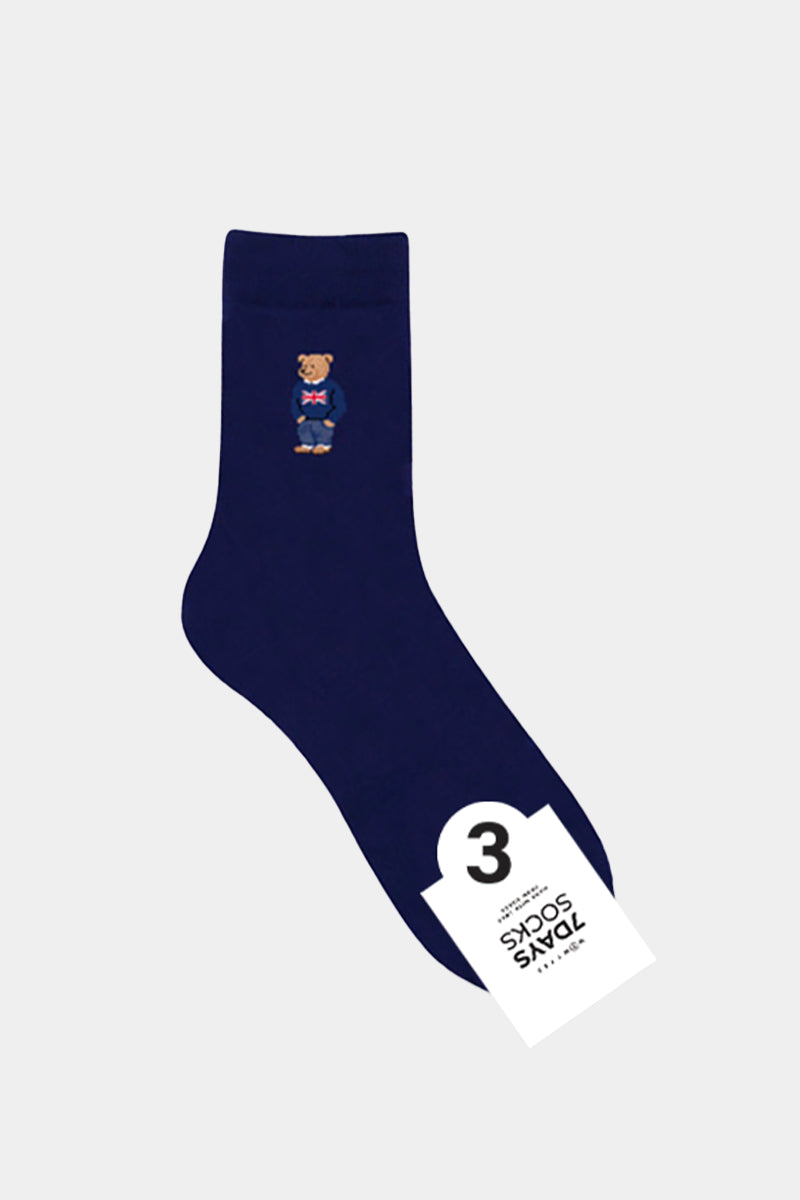 Men's Crew Dandy Bear Socks
