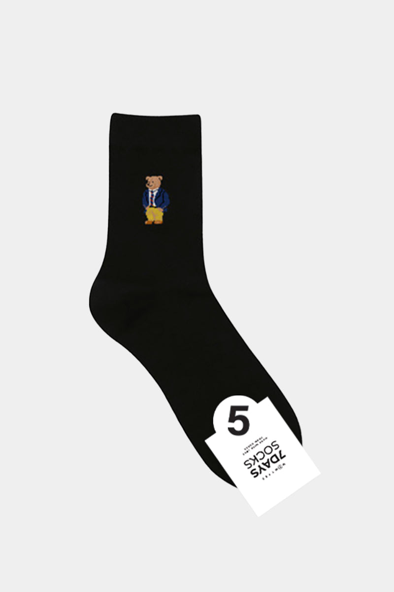 Men's Crew Dandy Bear Socks