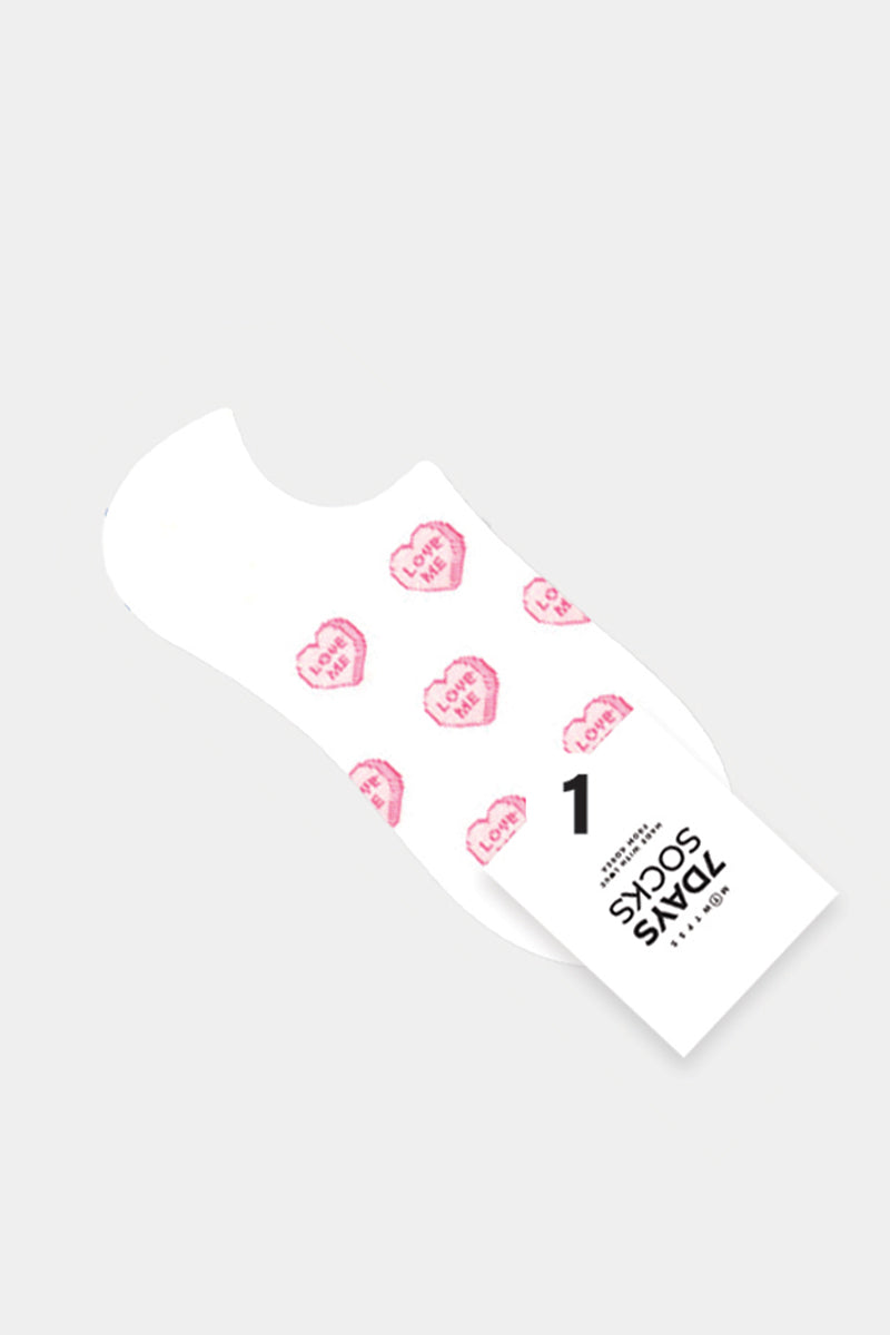 Women's Ankle Love Me Pattern Socks