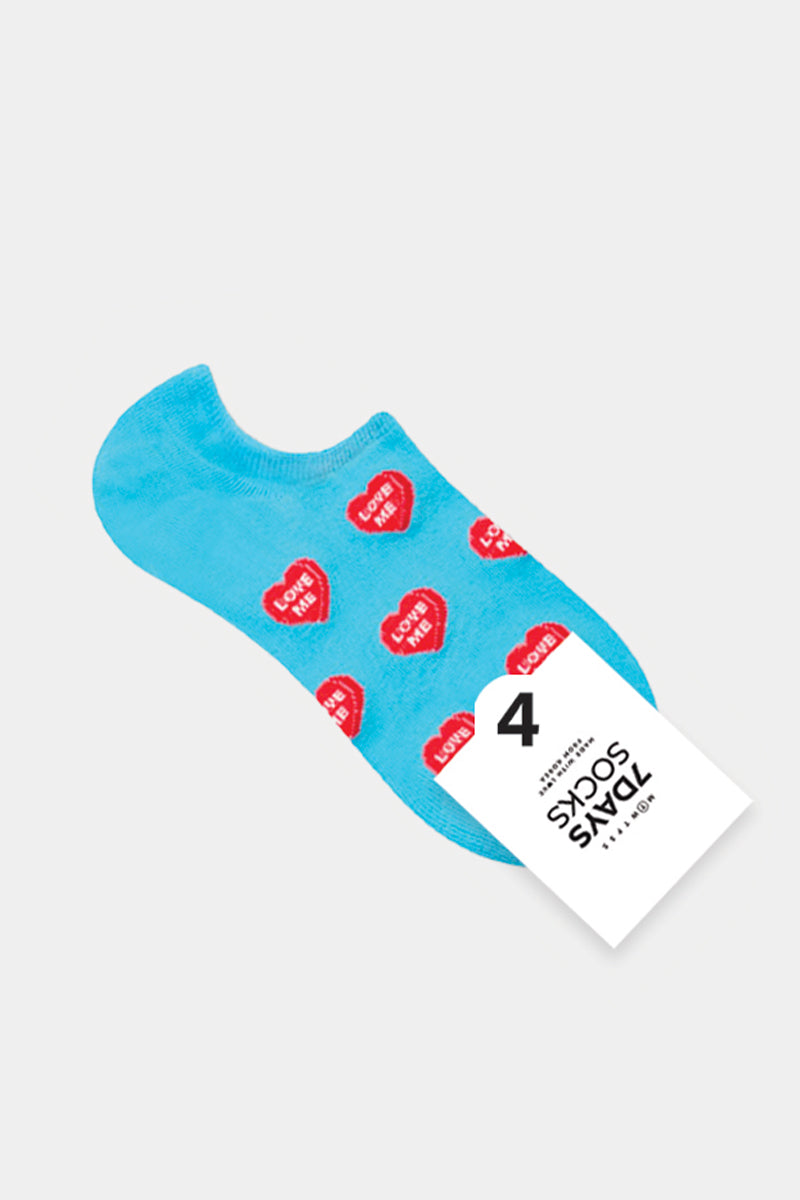 Women's Ankle Love Me Pattern Socks