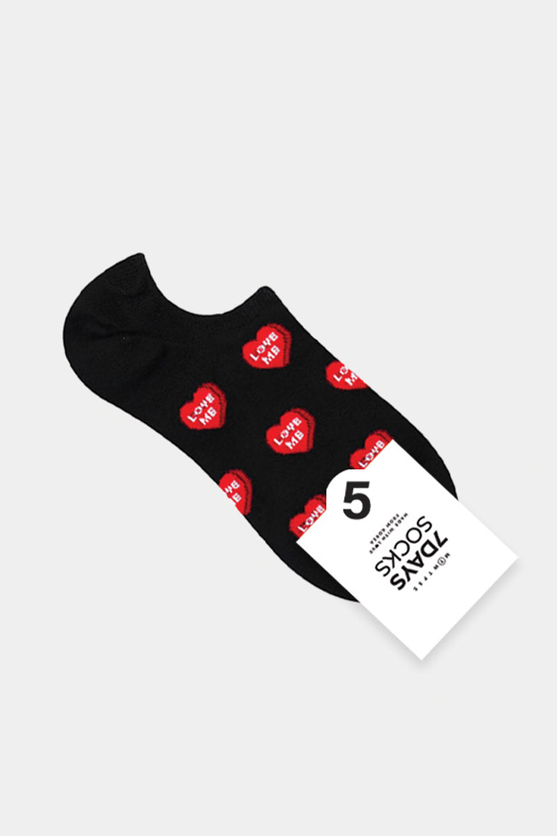 Women's Ankle Love Me Pattern Socks
