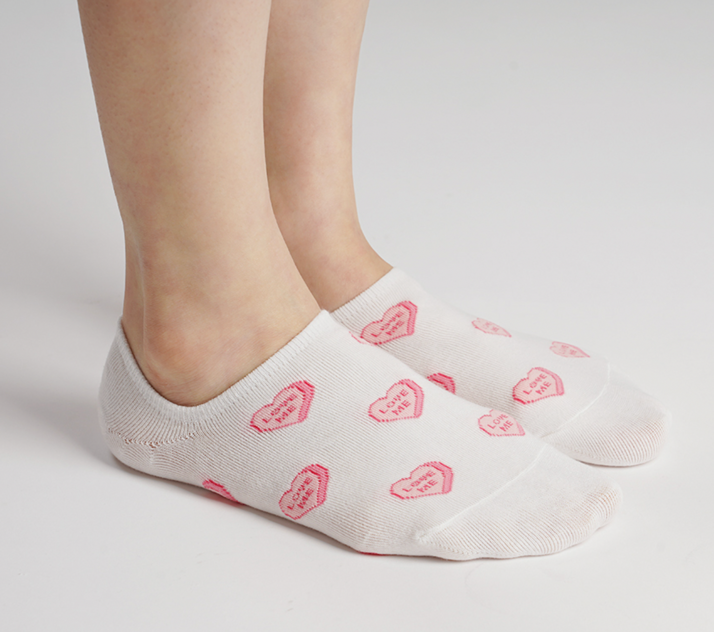 Women's Ankle Love Me Pattern Socks