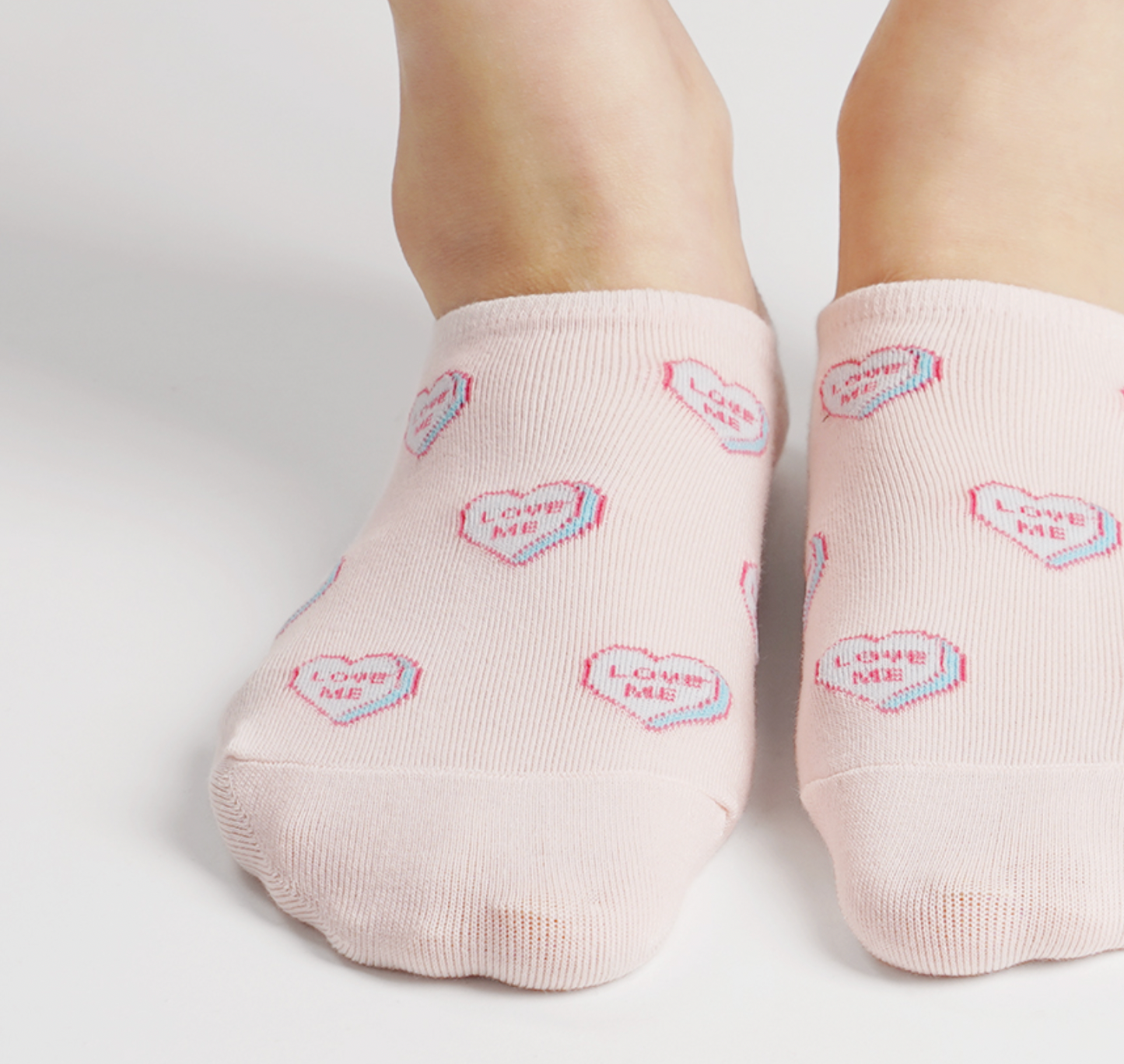 Women's Ankle Love Me Pattern Socks