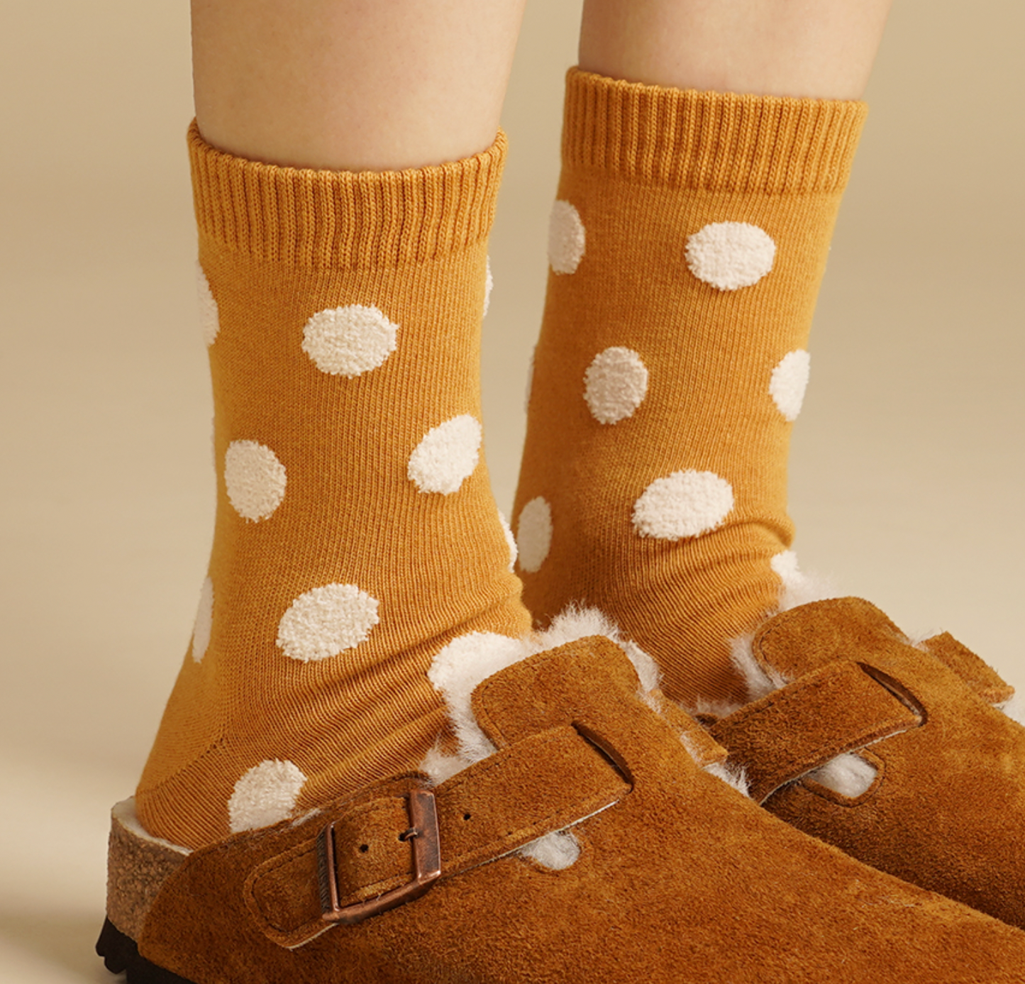 Women's Crew Tactel Dot Socks