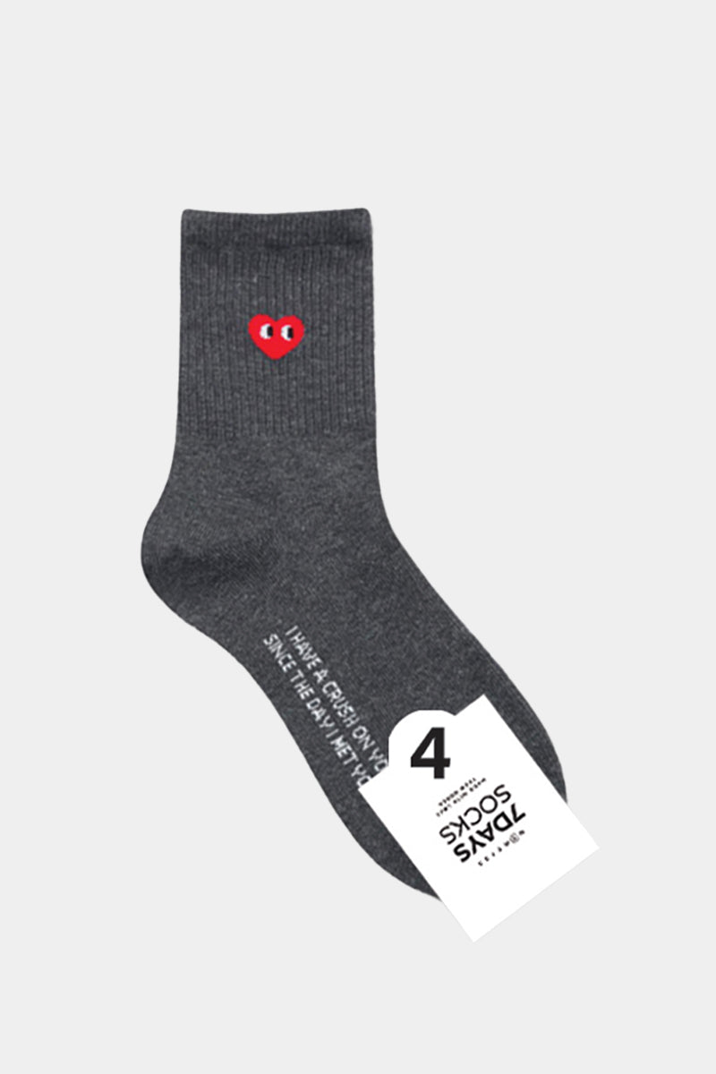 Women's Crew Baby Heart Socks