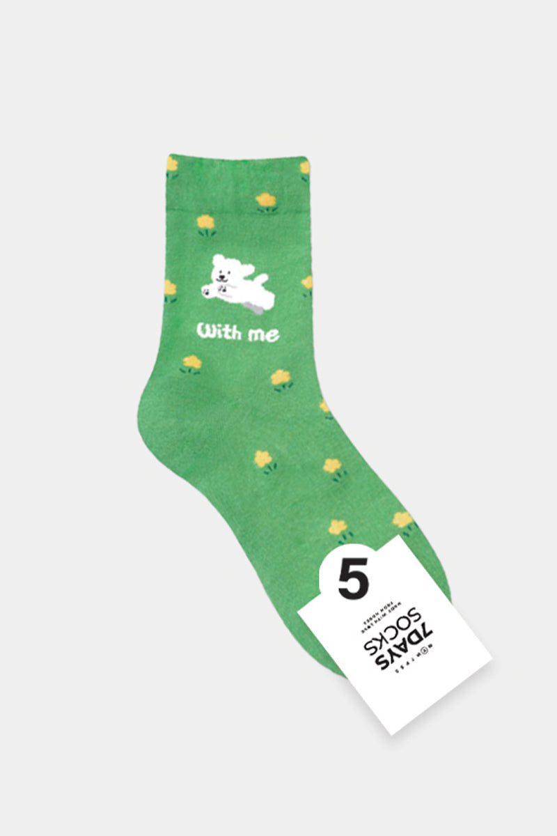 Women's Crew Spring Picnic Socks