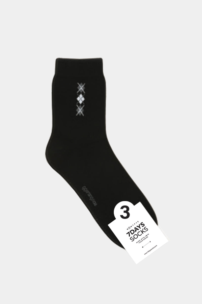 Men's Crew 3 Argyle Socks