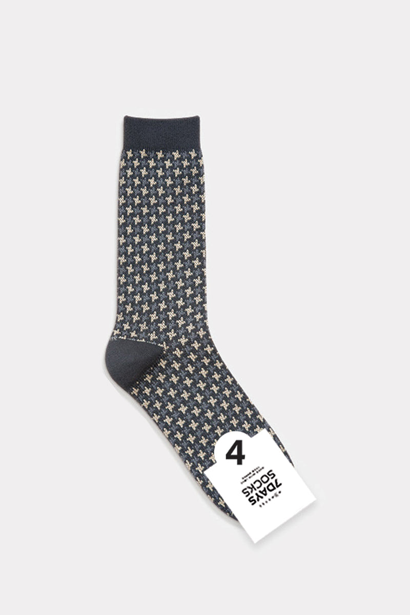 Men's Crew Shepherd Jacquard Socks