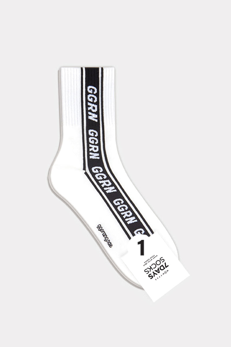 Men's Crew Taping Line Socks