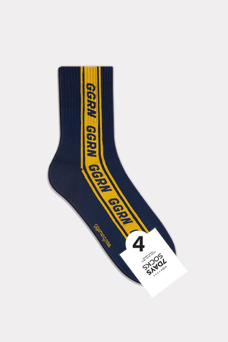 Men's Crew Taping Line Socks