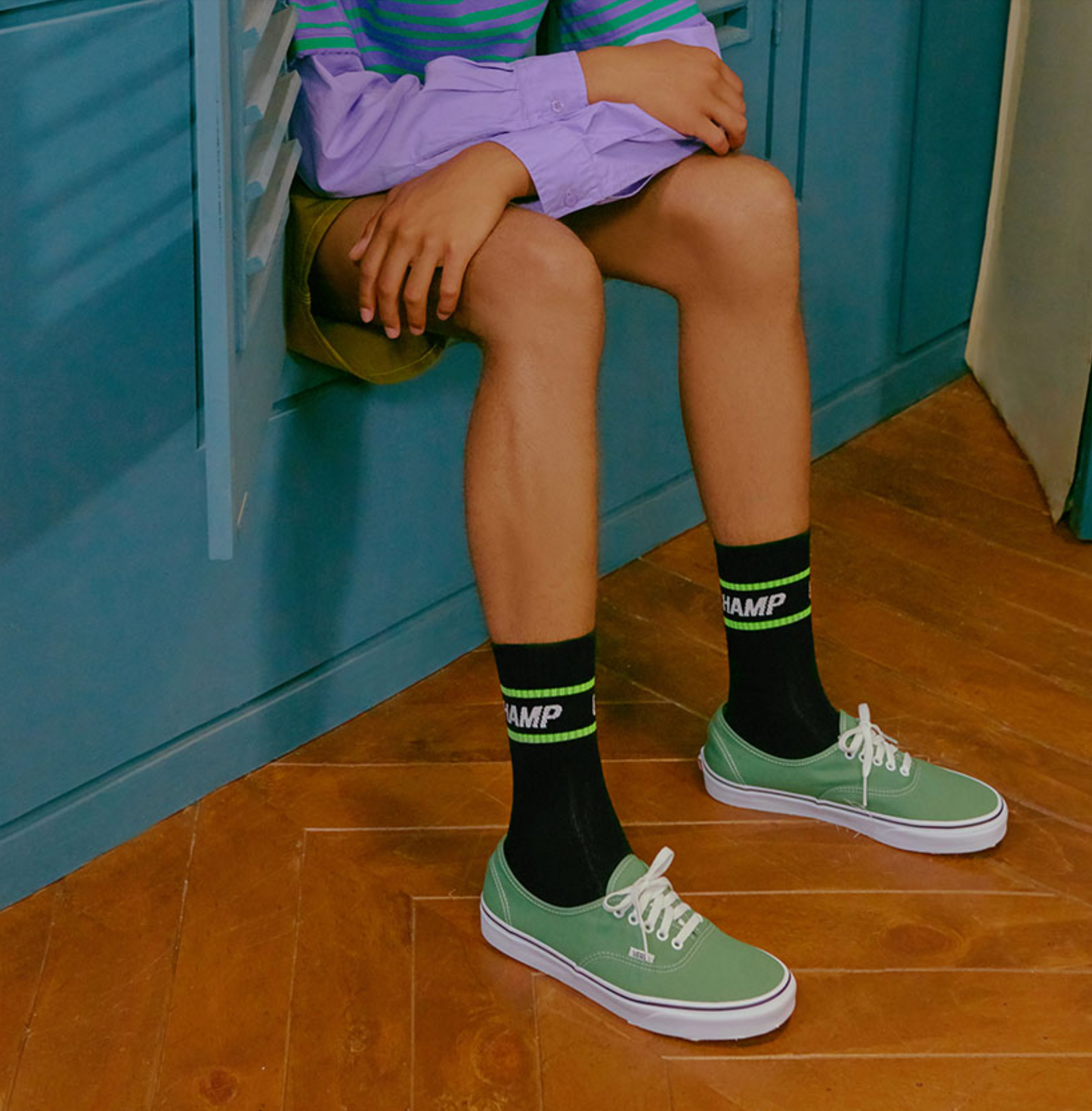 Men's Crew Retro Champ Socks