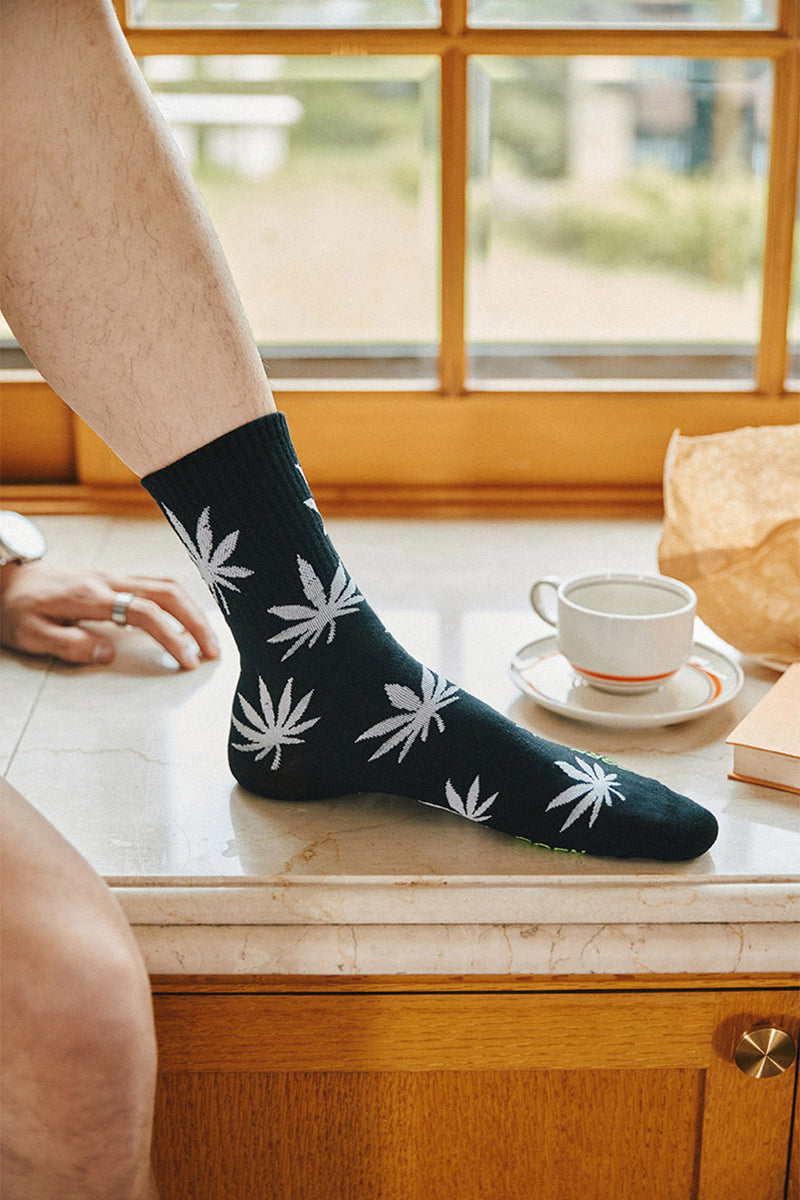 Men's Crew Hemp Long Board Socks